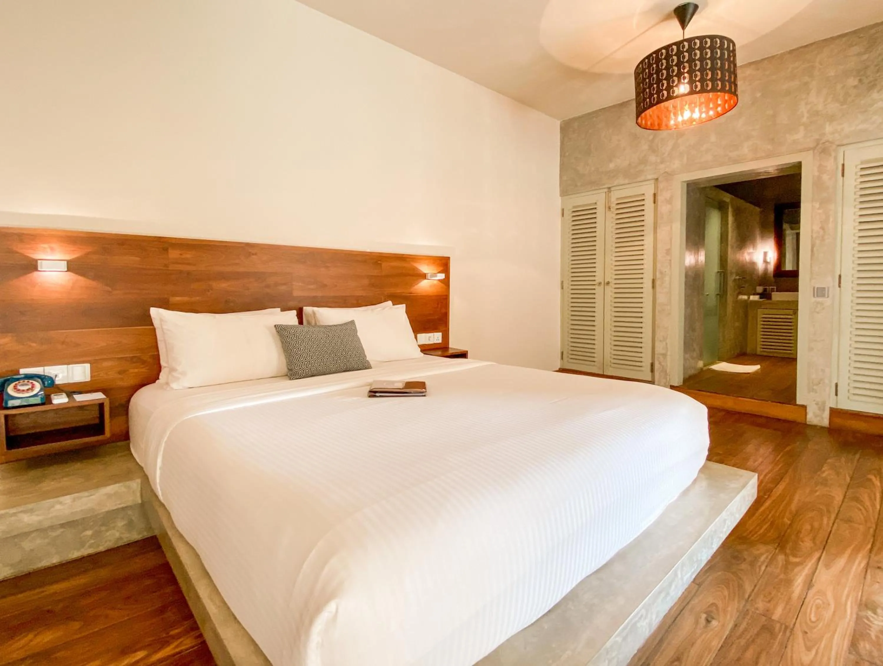 Bed in The Bartizan Galle Fort