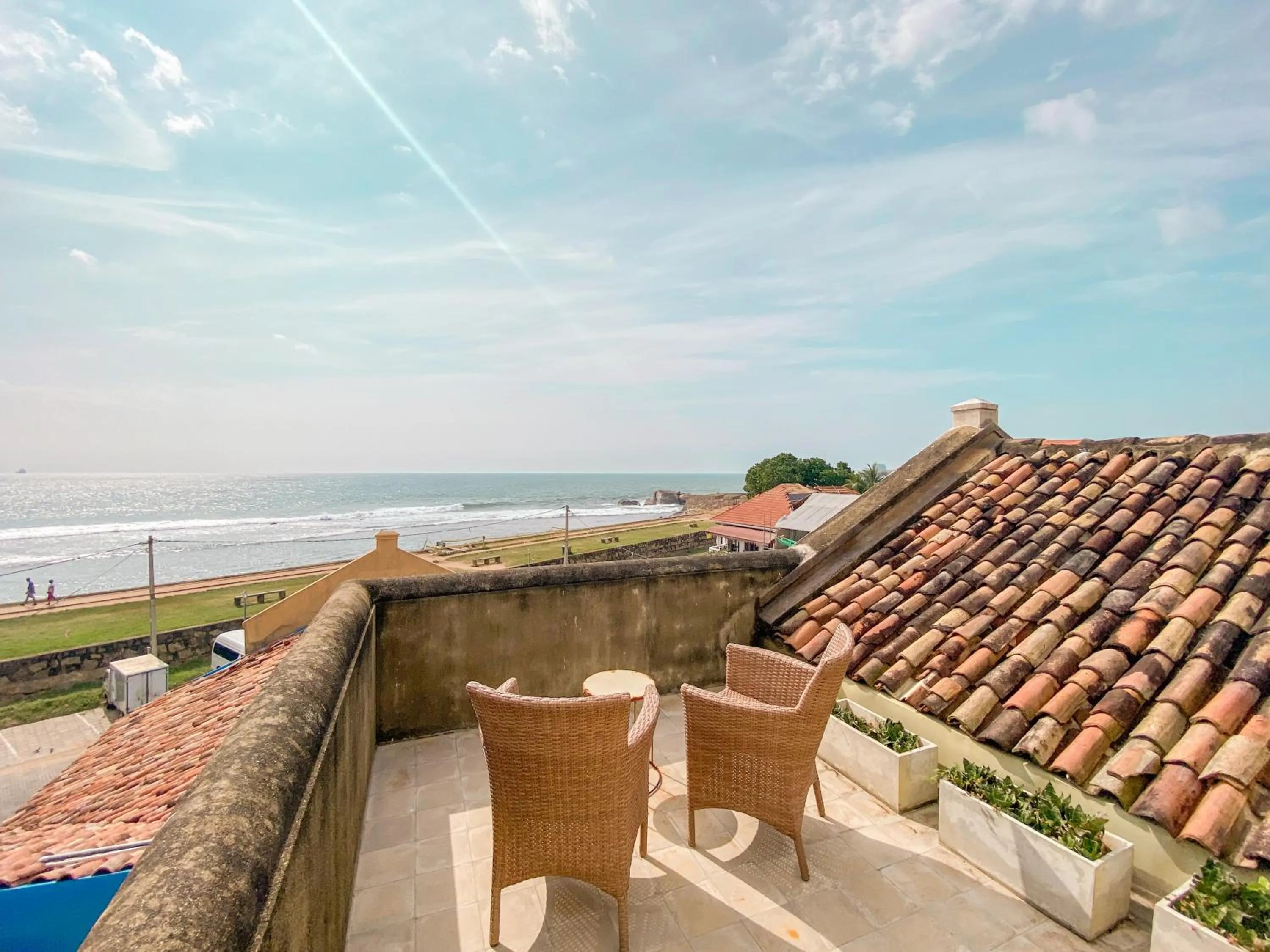 Balcony/Terrace in The Bartizan Galle Fort