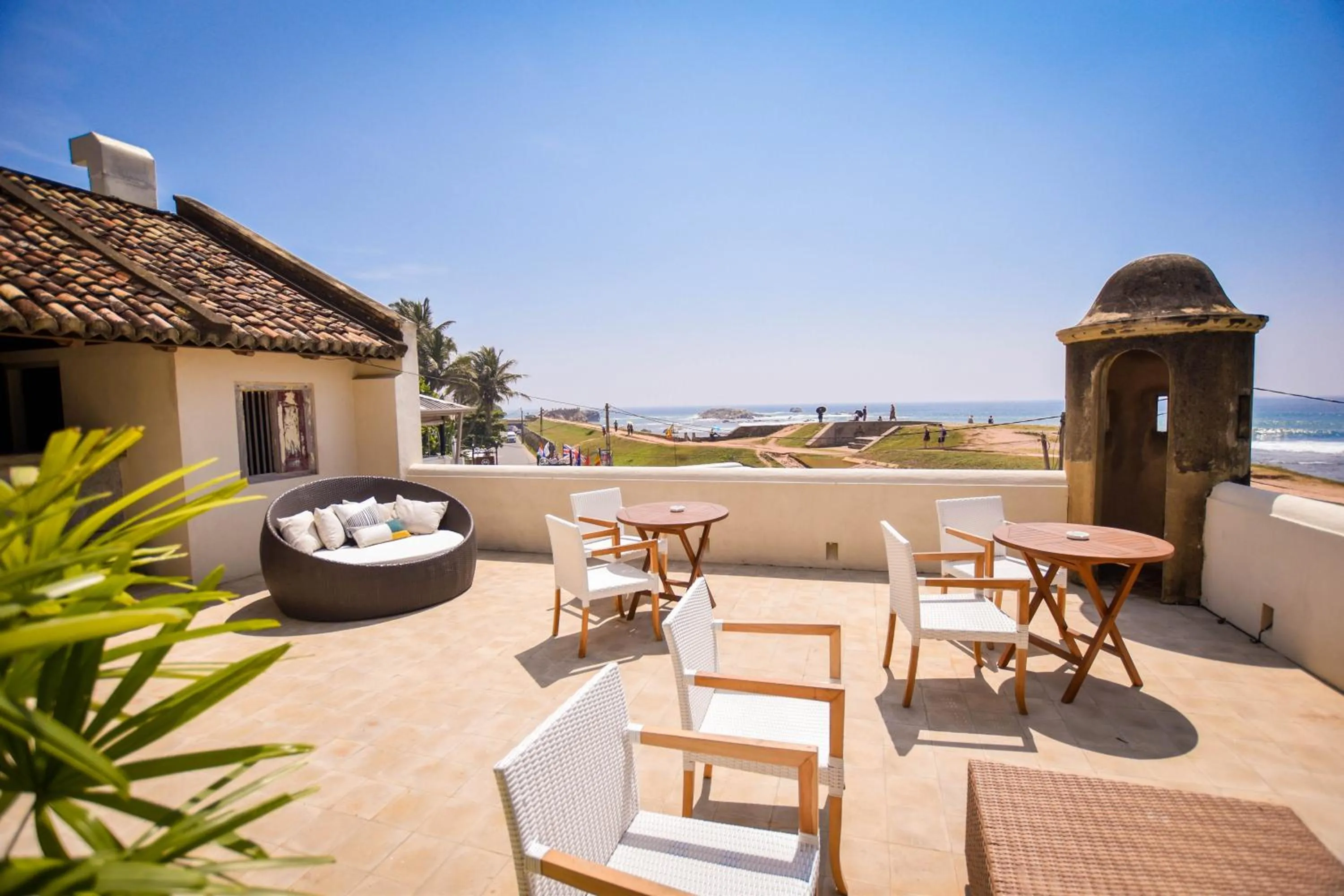 Balcony/Terrace in The Bartizan Galle Fort
