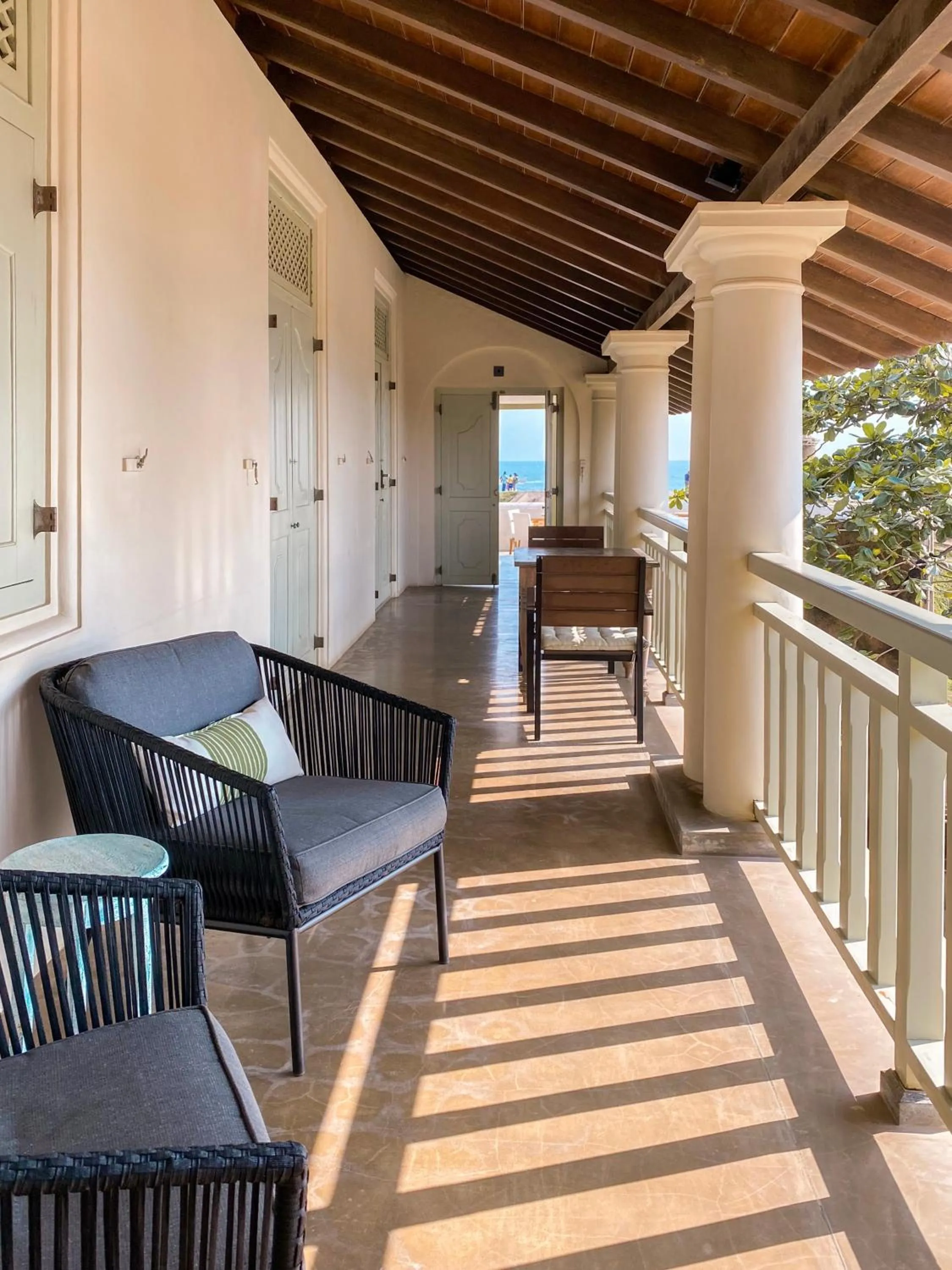 Balcony/Terrace in The Bartizan Galle Fort