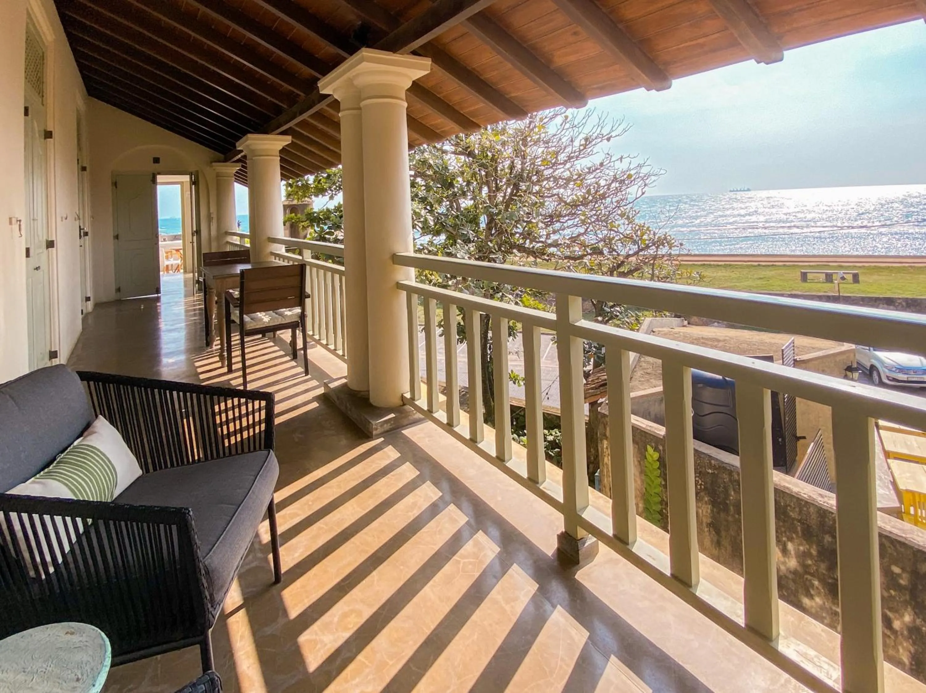 Balcony/Terrace in The Bartizan Galle Fort