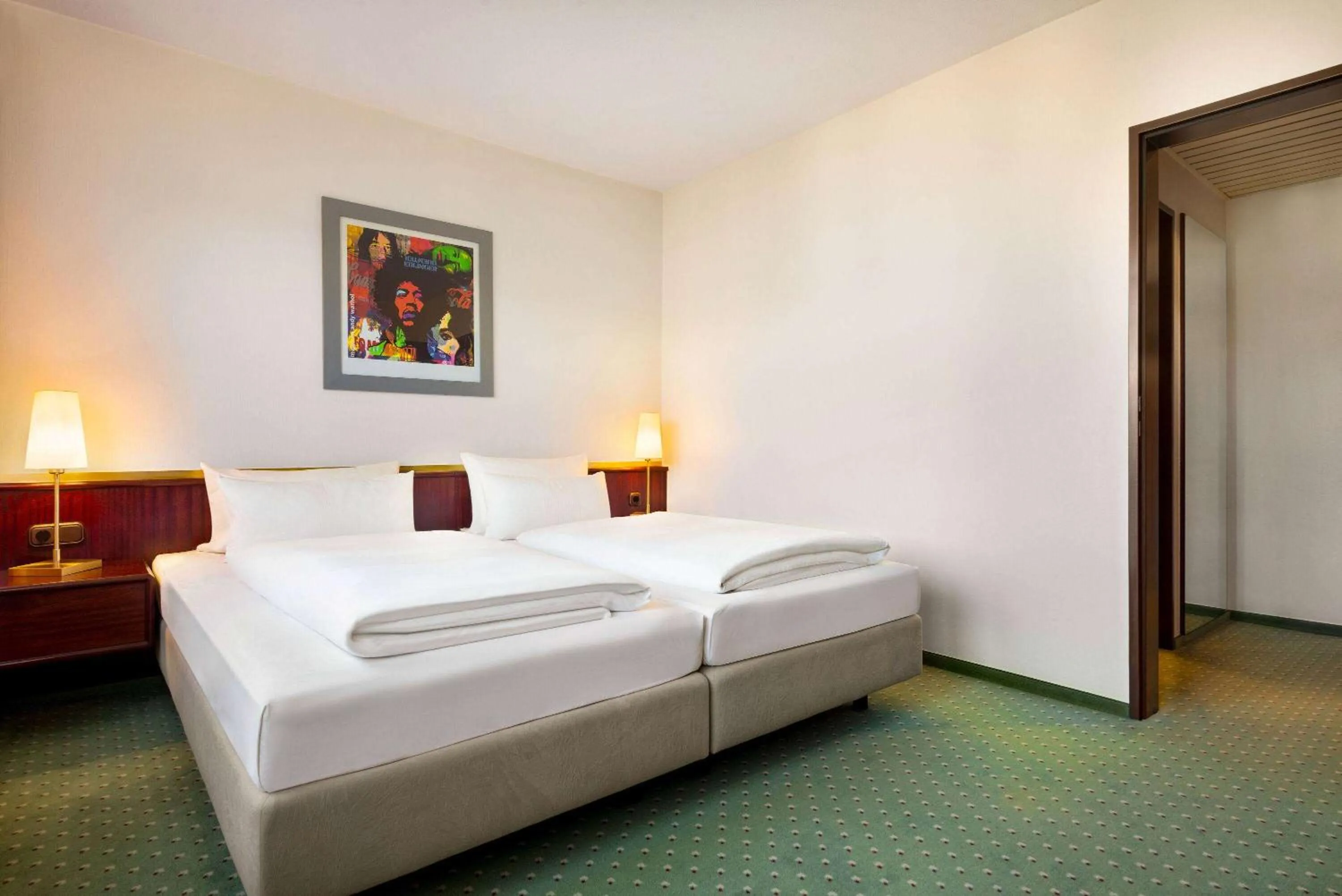 Bed in Amedia Hotel Siegen City, Trademark Collection by Wyndham