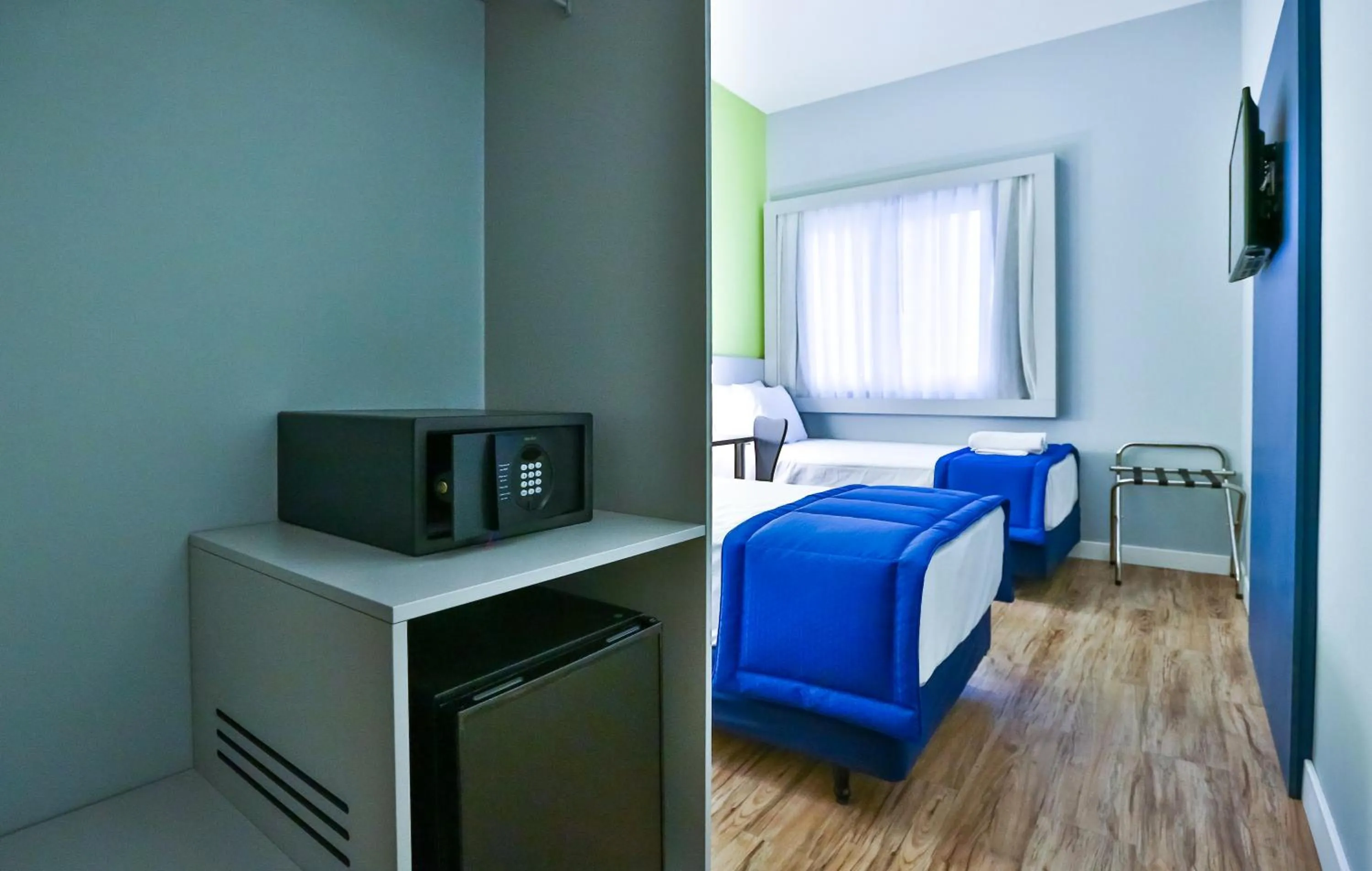 Photo of the whole room, Bed in Go Inn Santo André