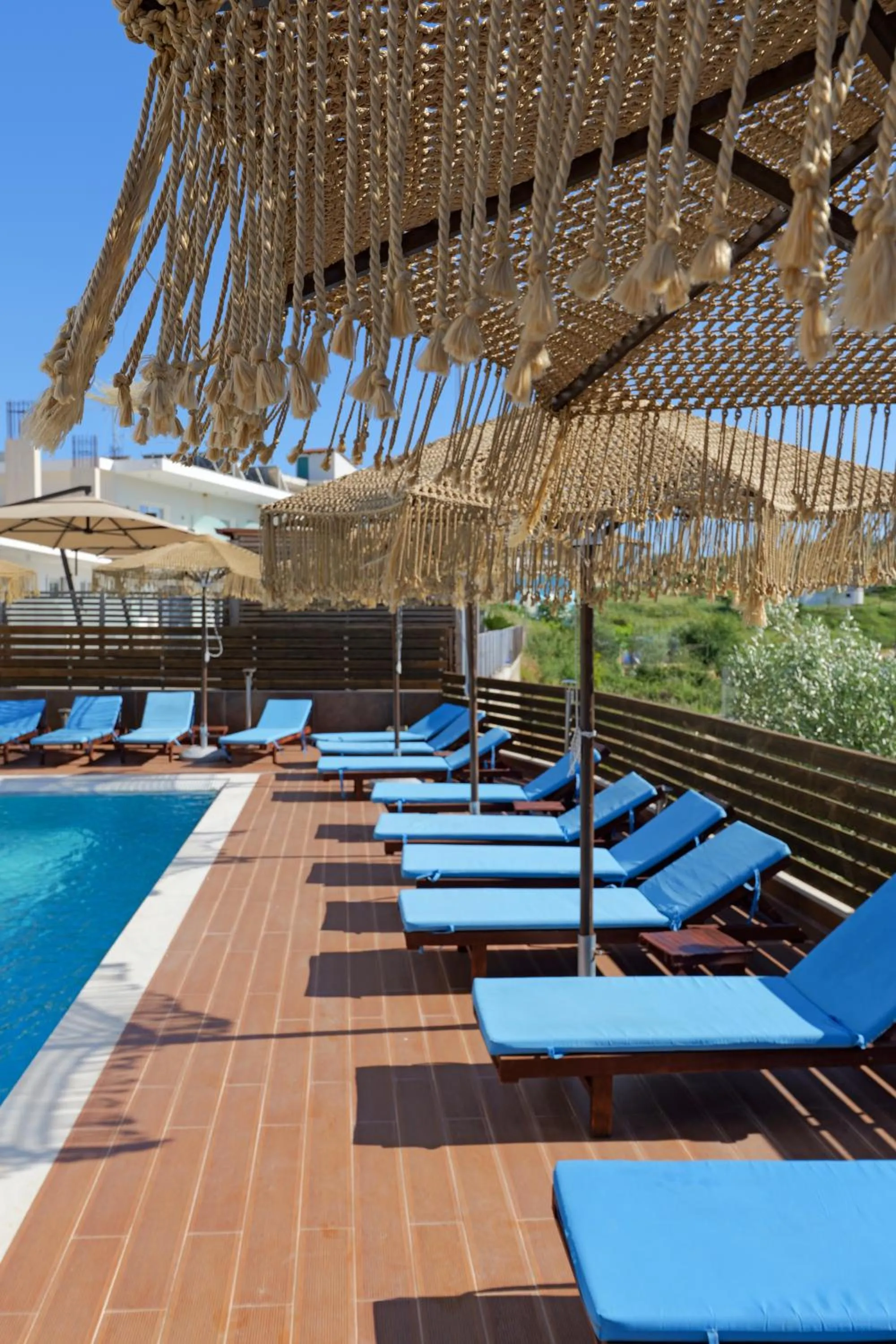 Swimming pool in Vila Shpetimi