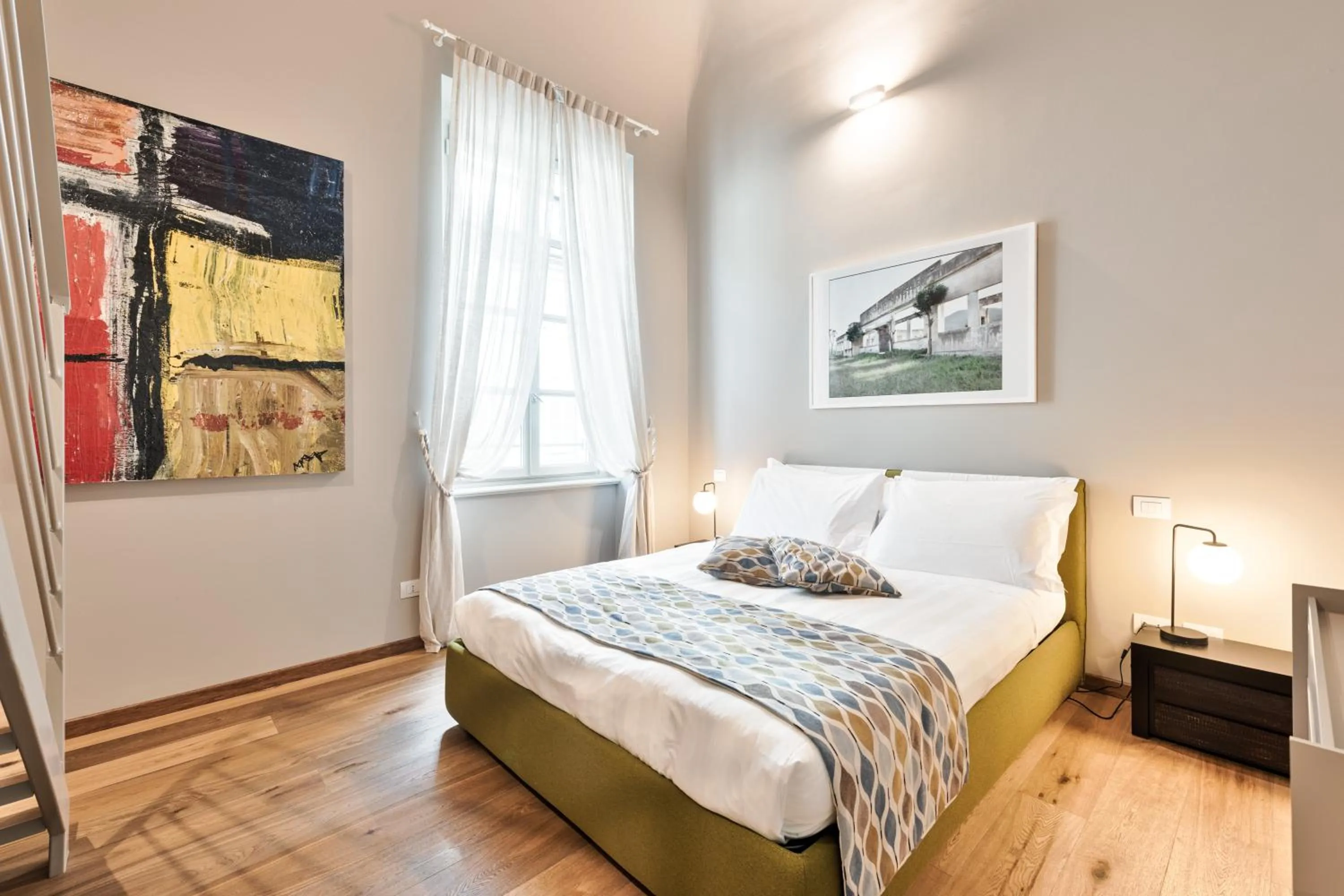 Bedroom, Bed in Palazzo Del Carretto-Art Apartments and Guesthouse