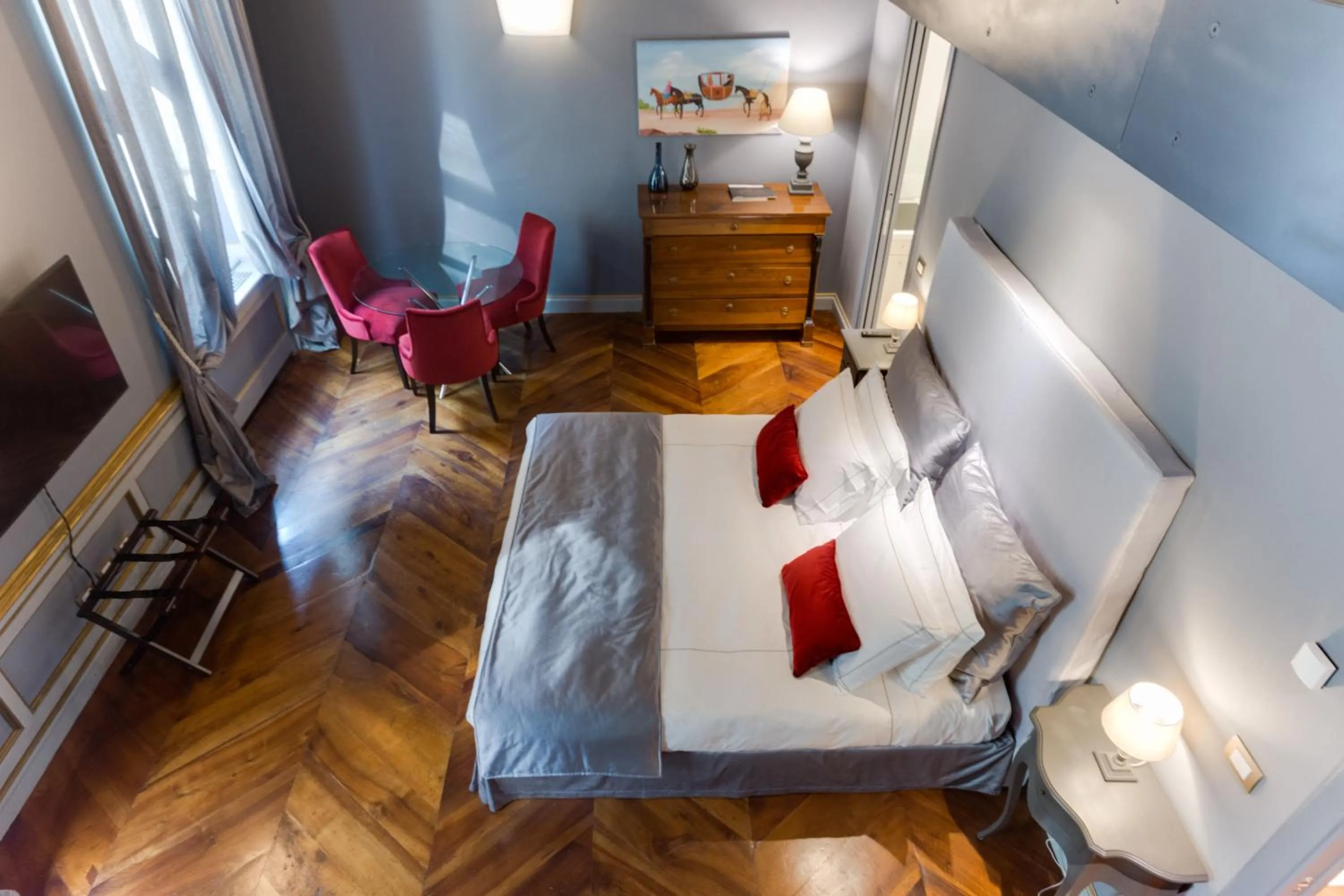 Photo of the whole room, Bed in Palazzo Del Carretto-Art Apartments and Guesthouse