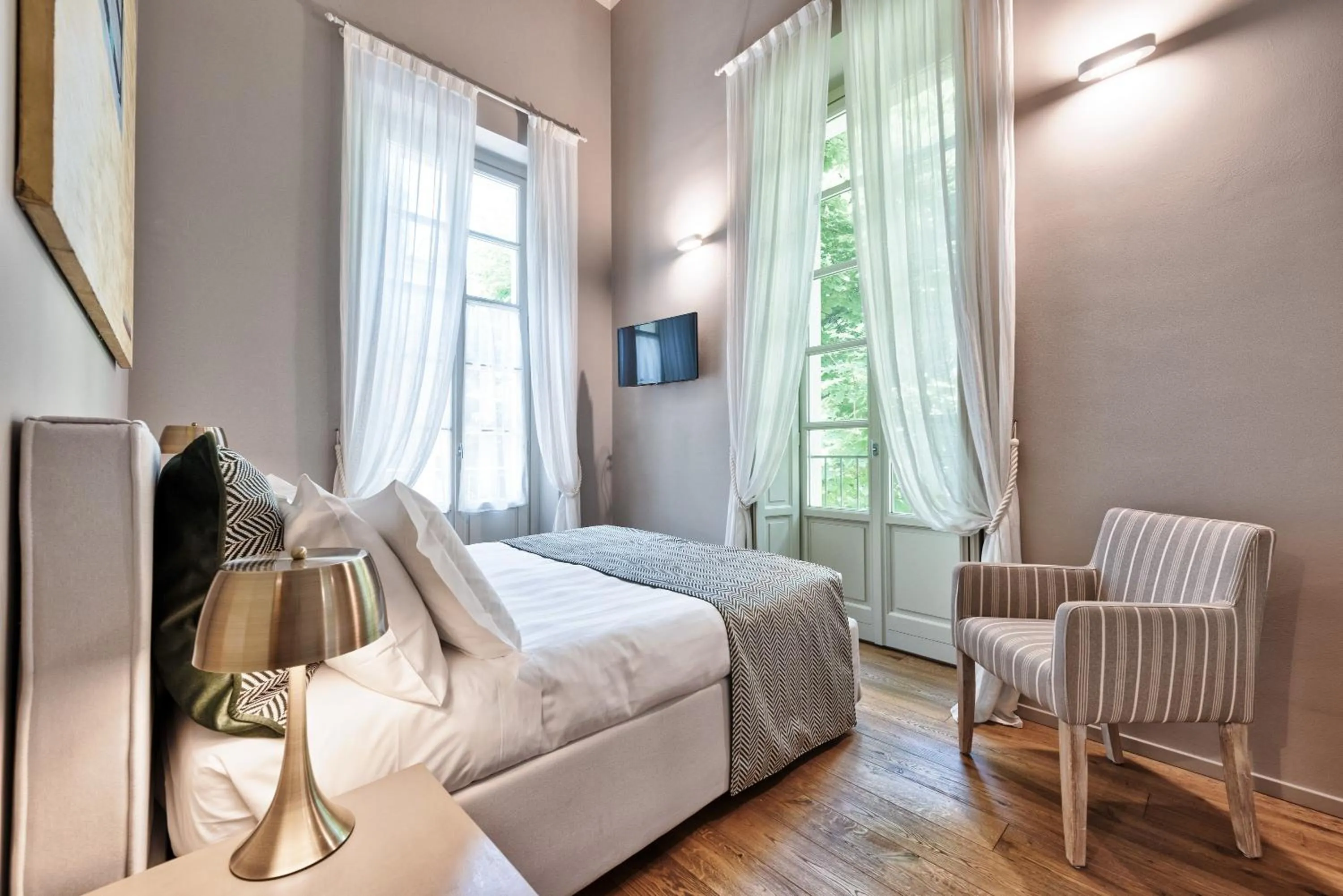 Photo of the whole room, Bed in Palazzo Del Carretto-Art Apartments and Guesthouse