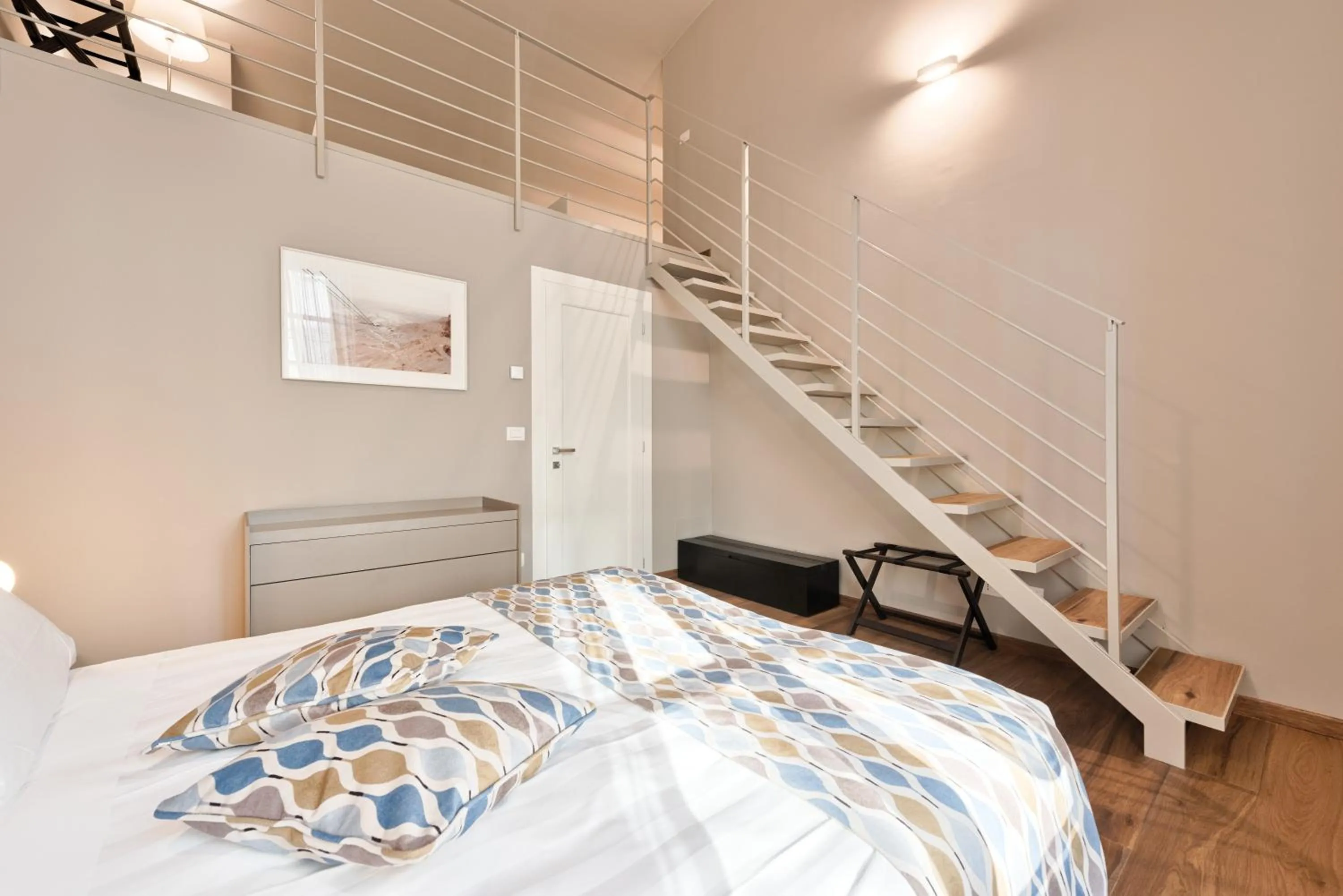 Photo of the whole room, Bed in Palazzo Del Carretto-Art Apartments and Guesthouse