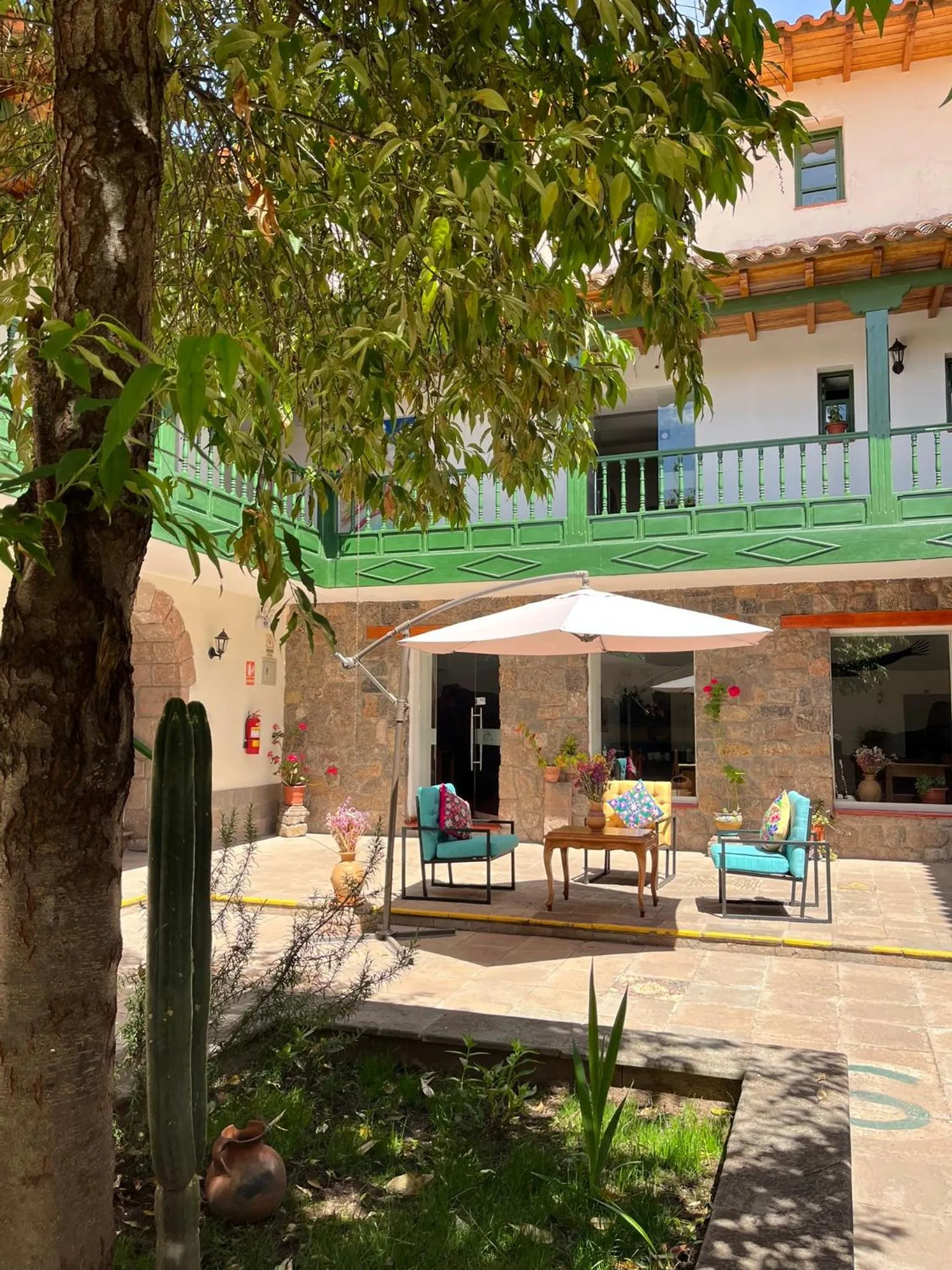 Patio in Usgar San Pedro Boutique