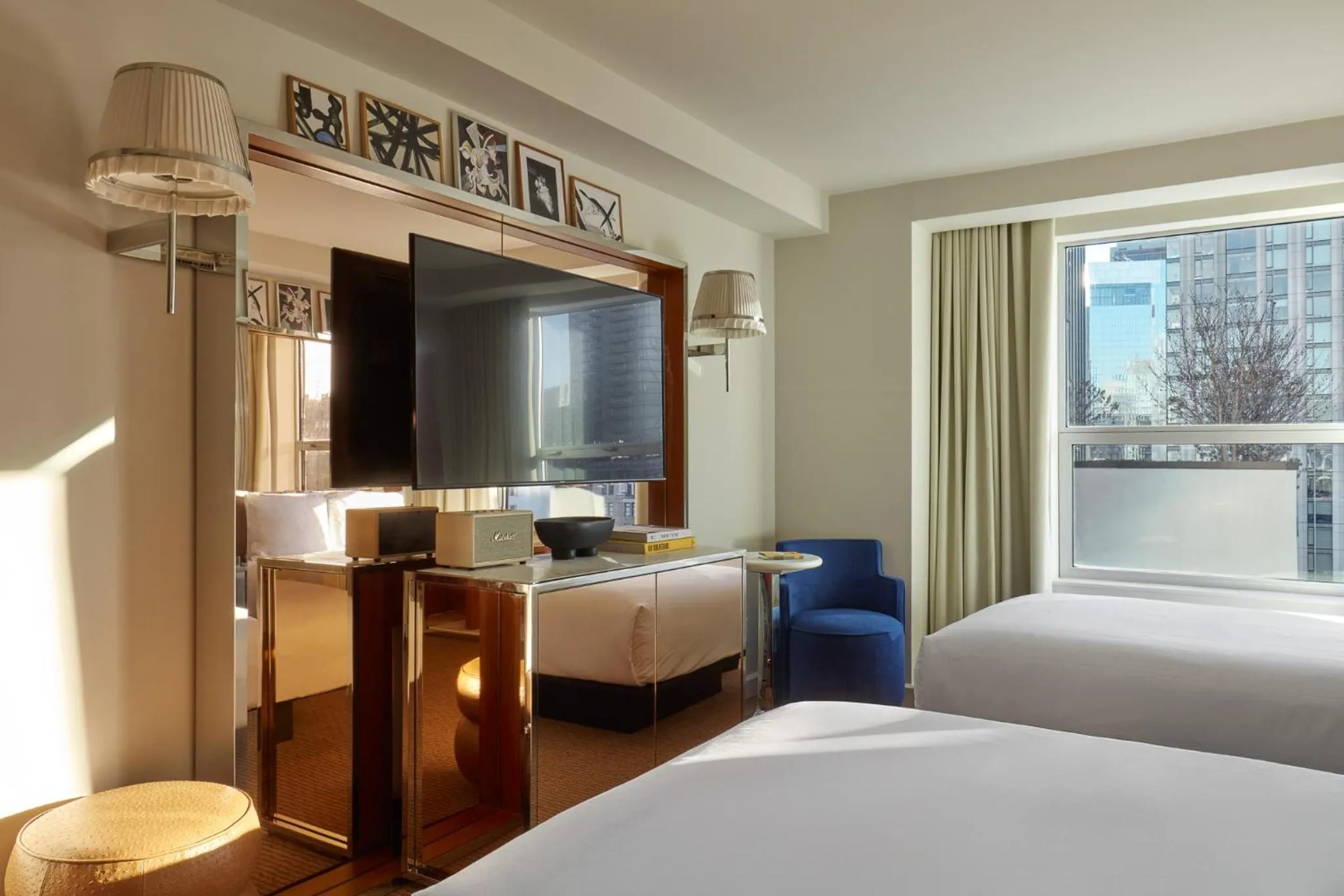 Bedroom, Bed in Hotel Park Ave NYC