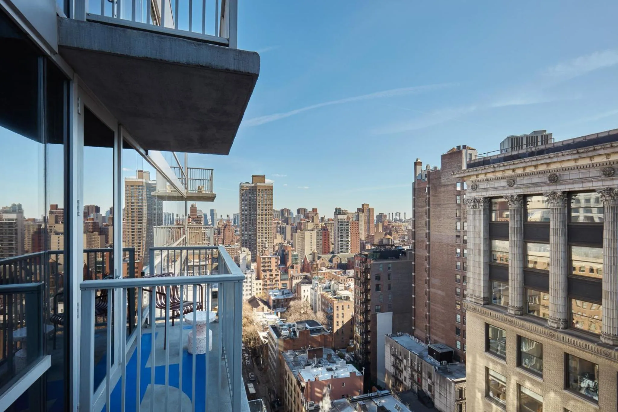 Balcony/Terrace in Hotel Park Ave NYC