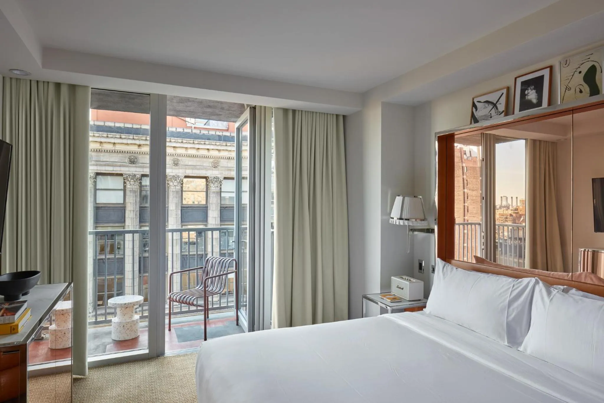 Bedroom, Bed in Hotel Park Ave NYC