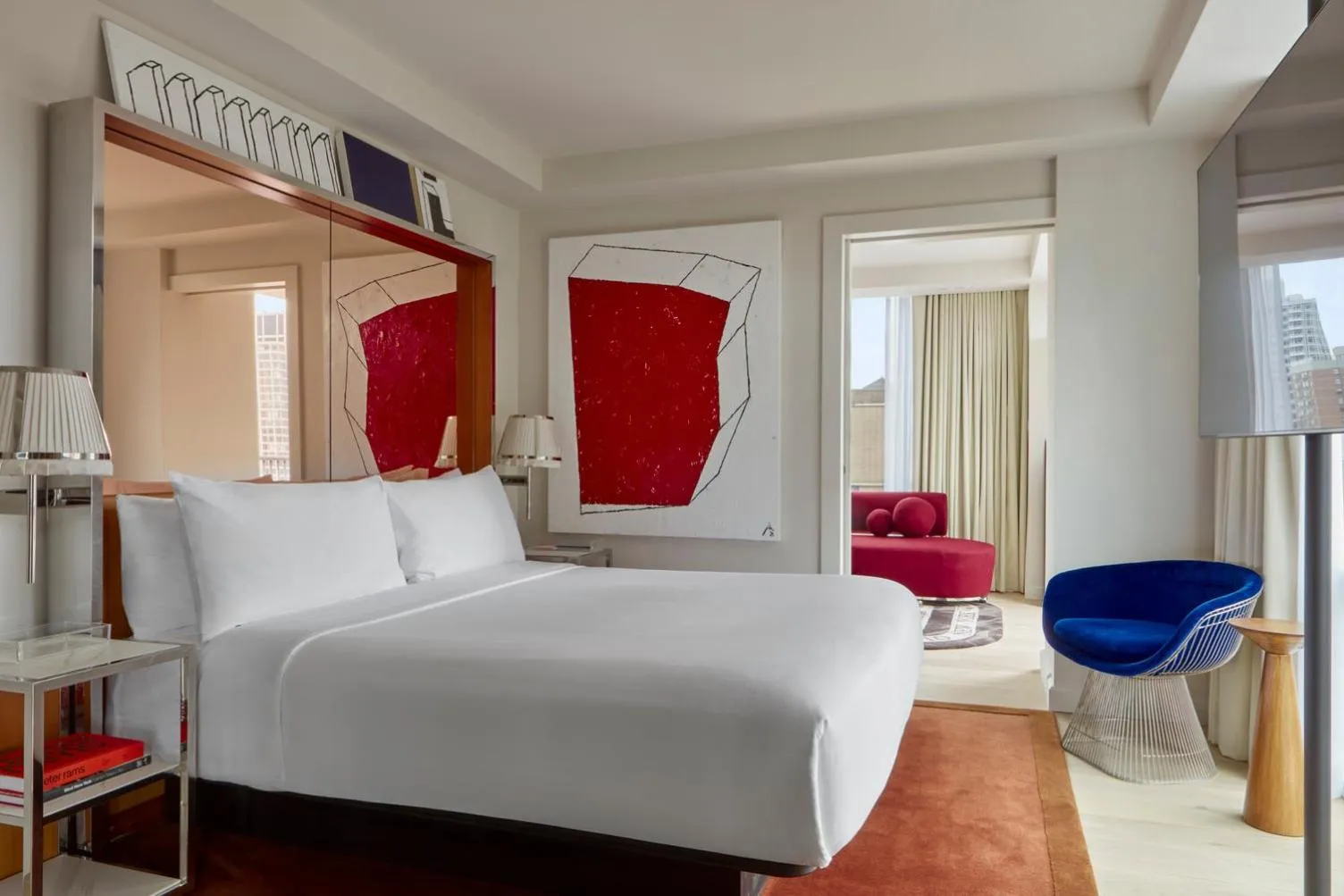 Bedroom, Bed in Hotel Park Ave NYC