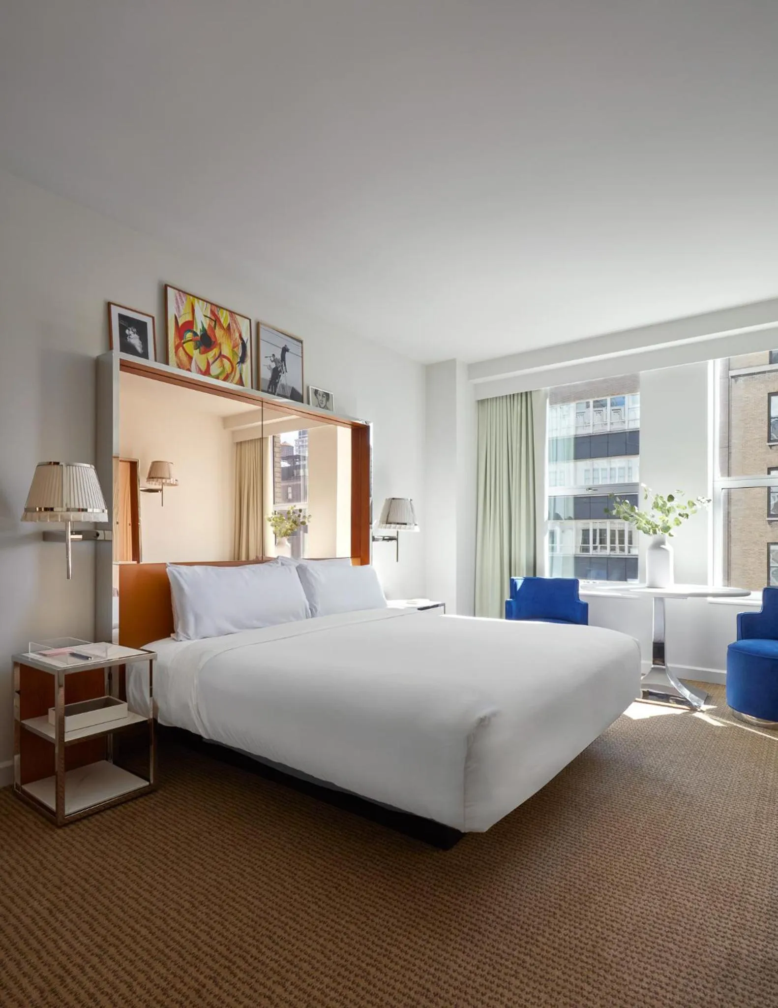 Bedroom, Bed in Hotel Park Ave NYC