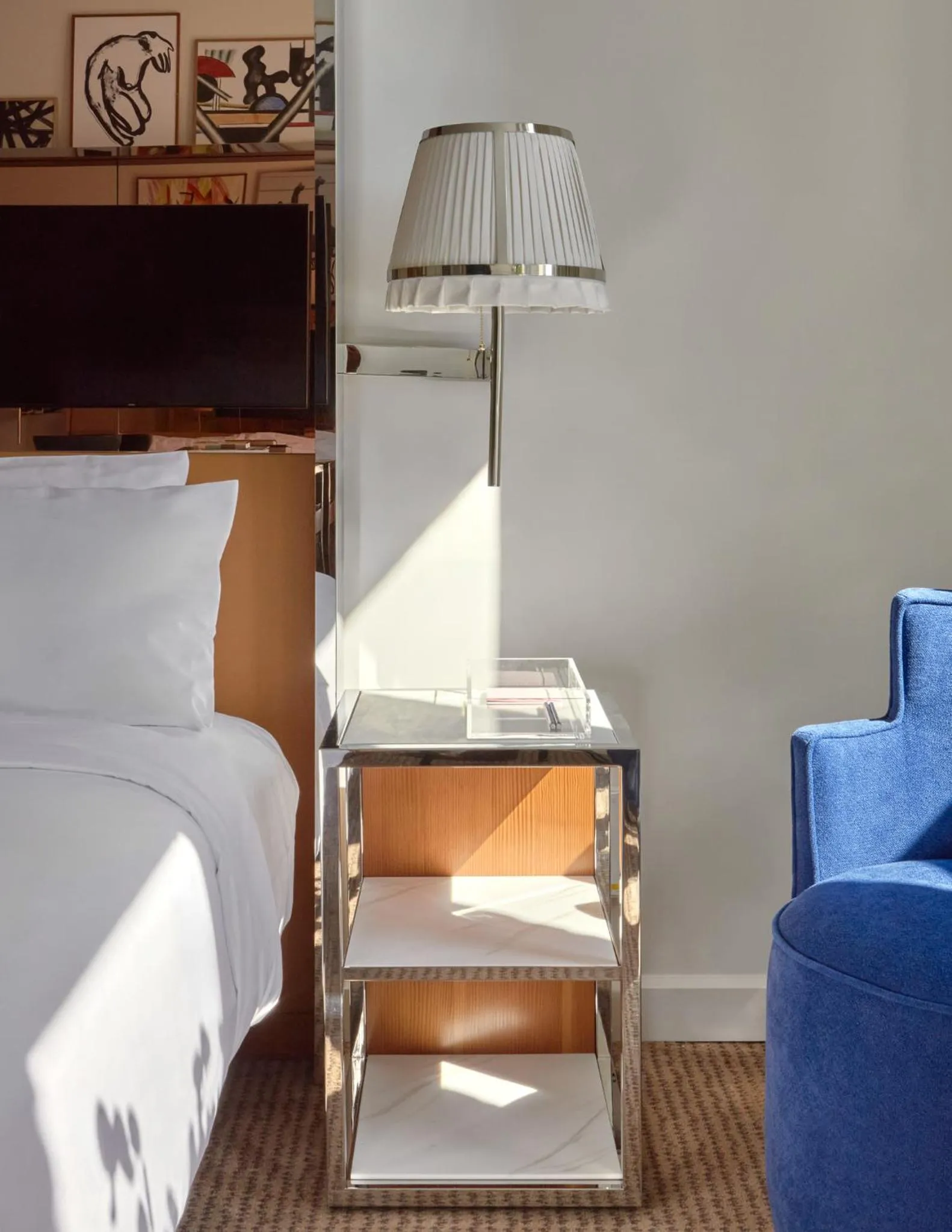 Bedroom, Bed in Hotel Park Ave NYC