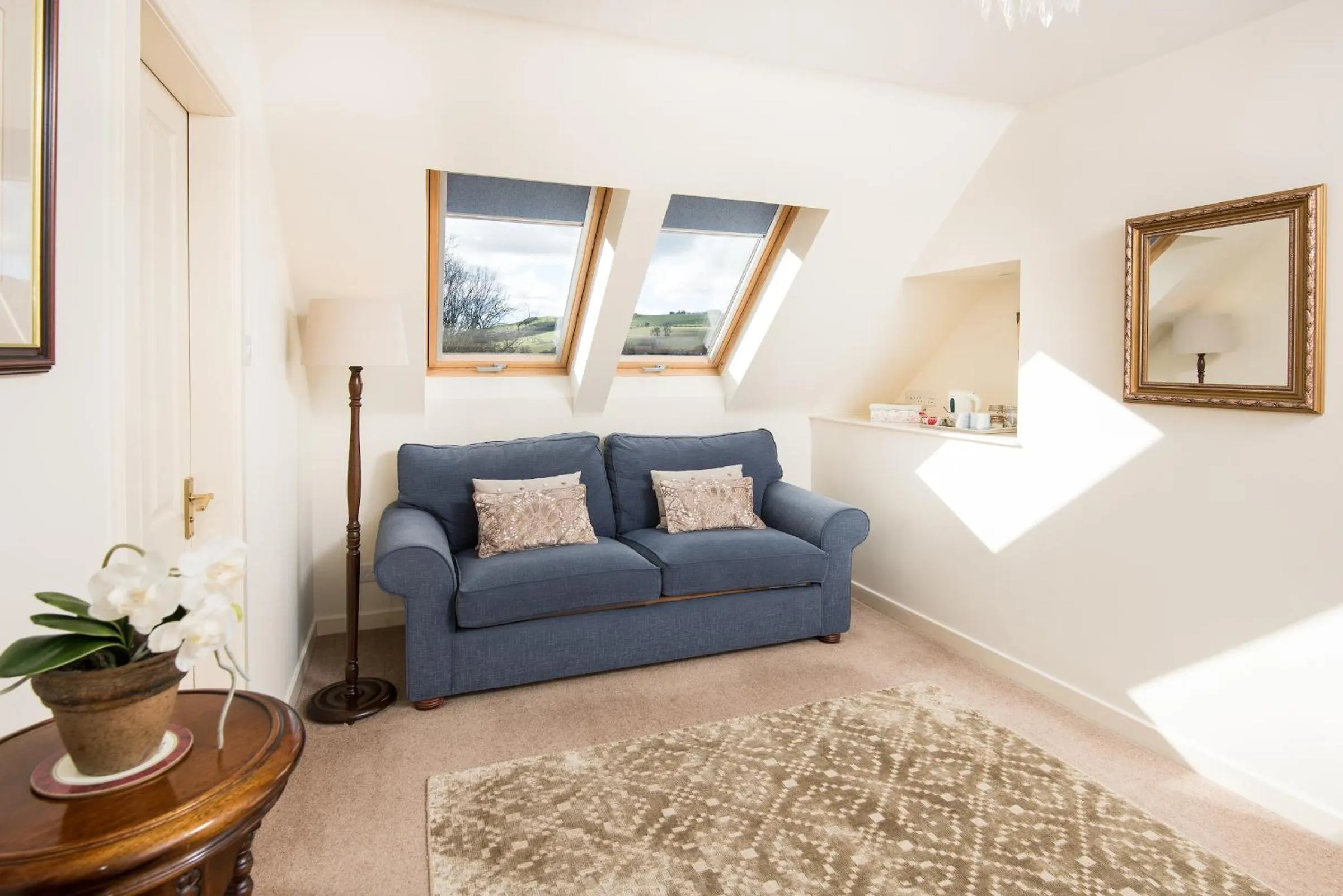 Seating area in Mill House