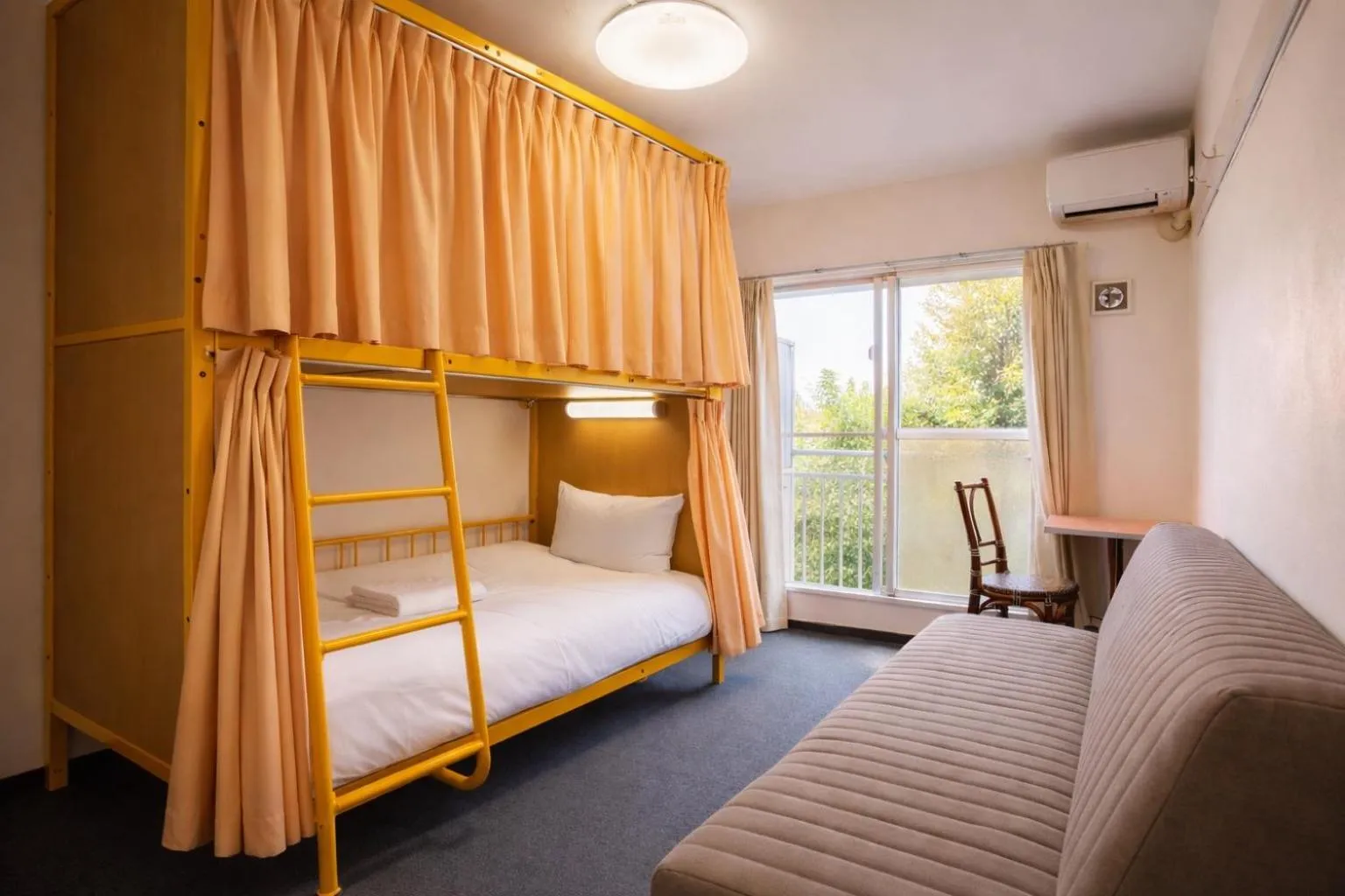 Bed in Sakura Hotel Nippori