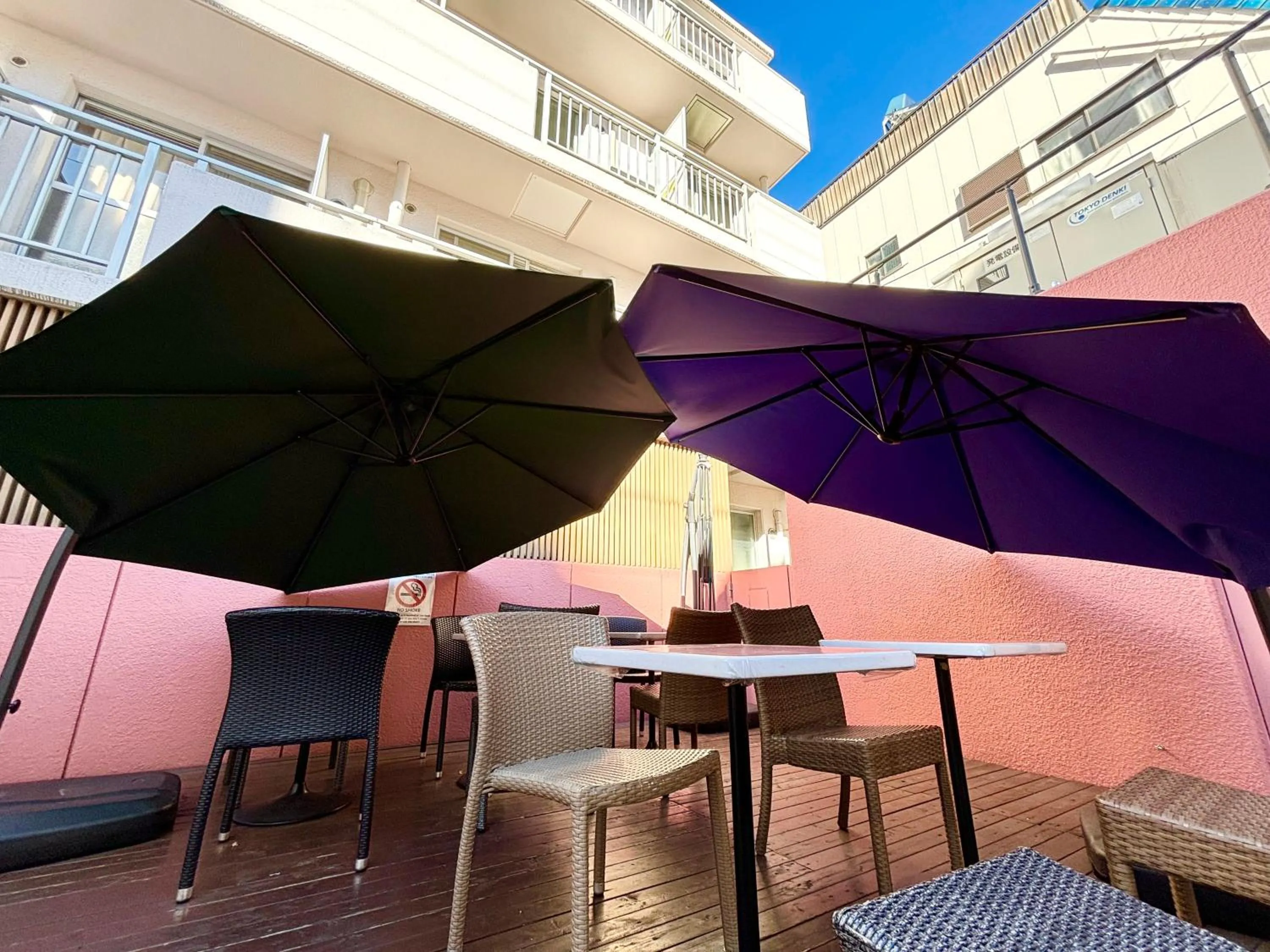Balcony/Terrace in Sakura Hotel Nippori
