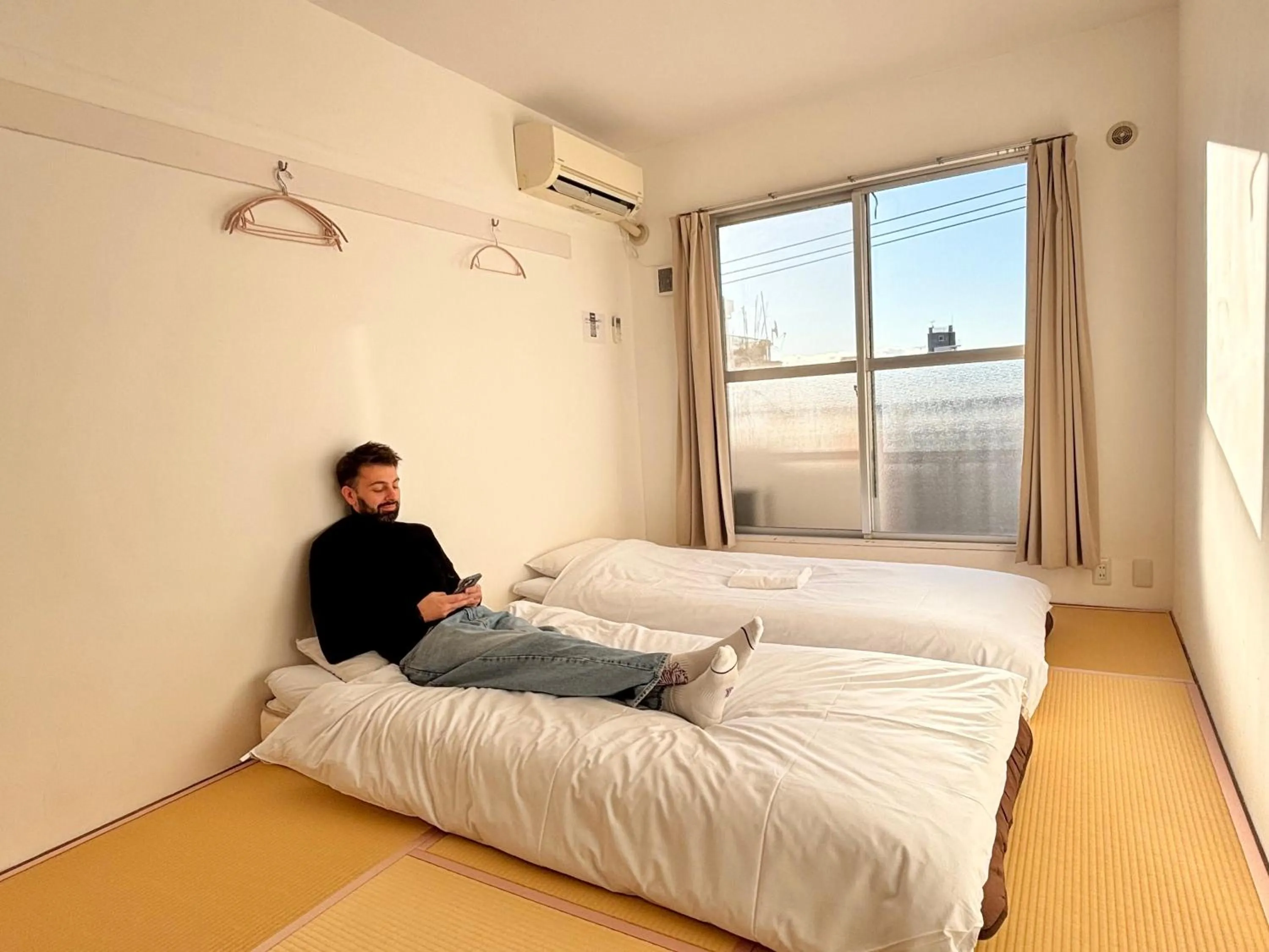 Bedroom, Bed in Sakura Hotel Nippori