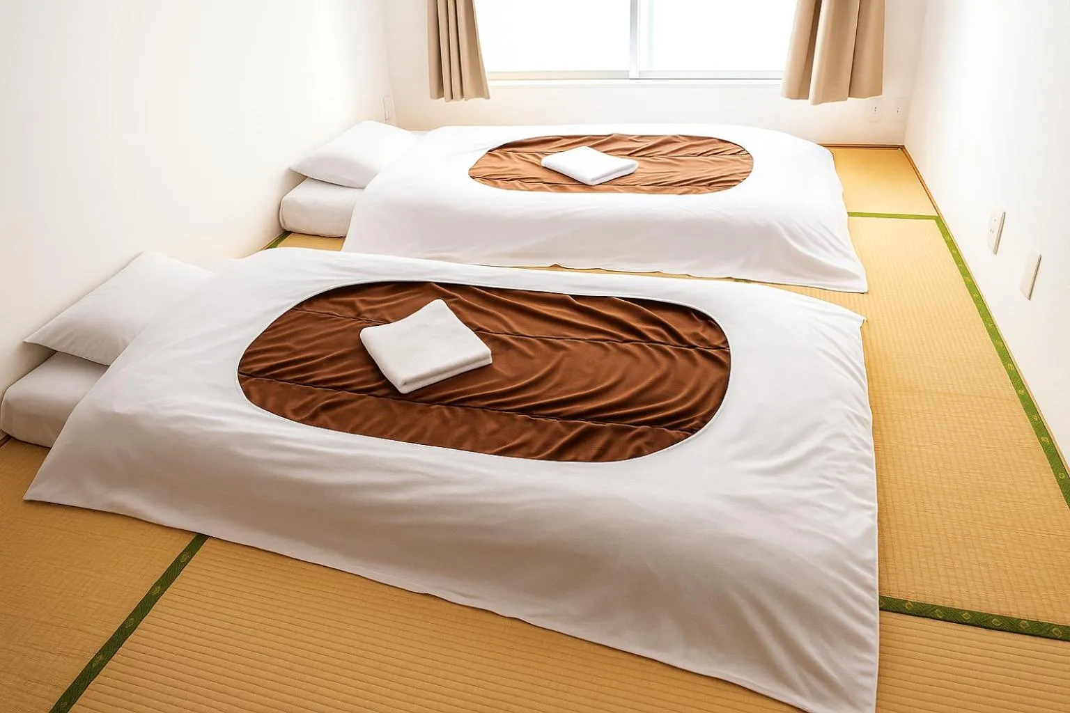 Bed in Sakura Hotel Nippori