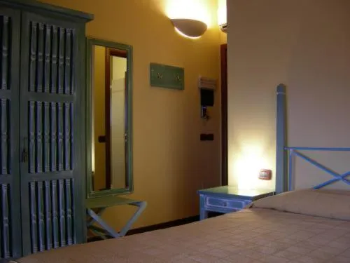 Decorative detail, Bed in Hotel Locanda dell'Oca Bianca