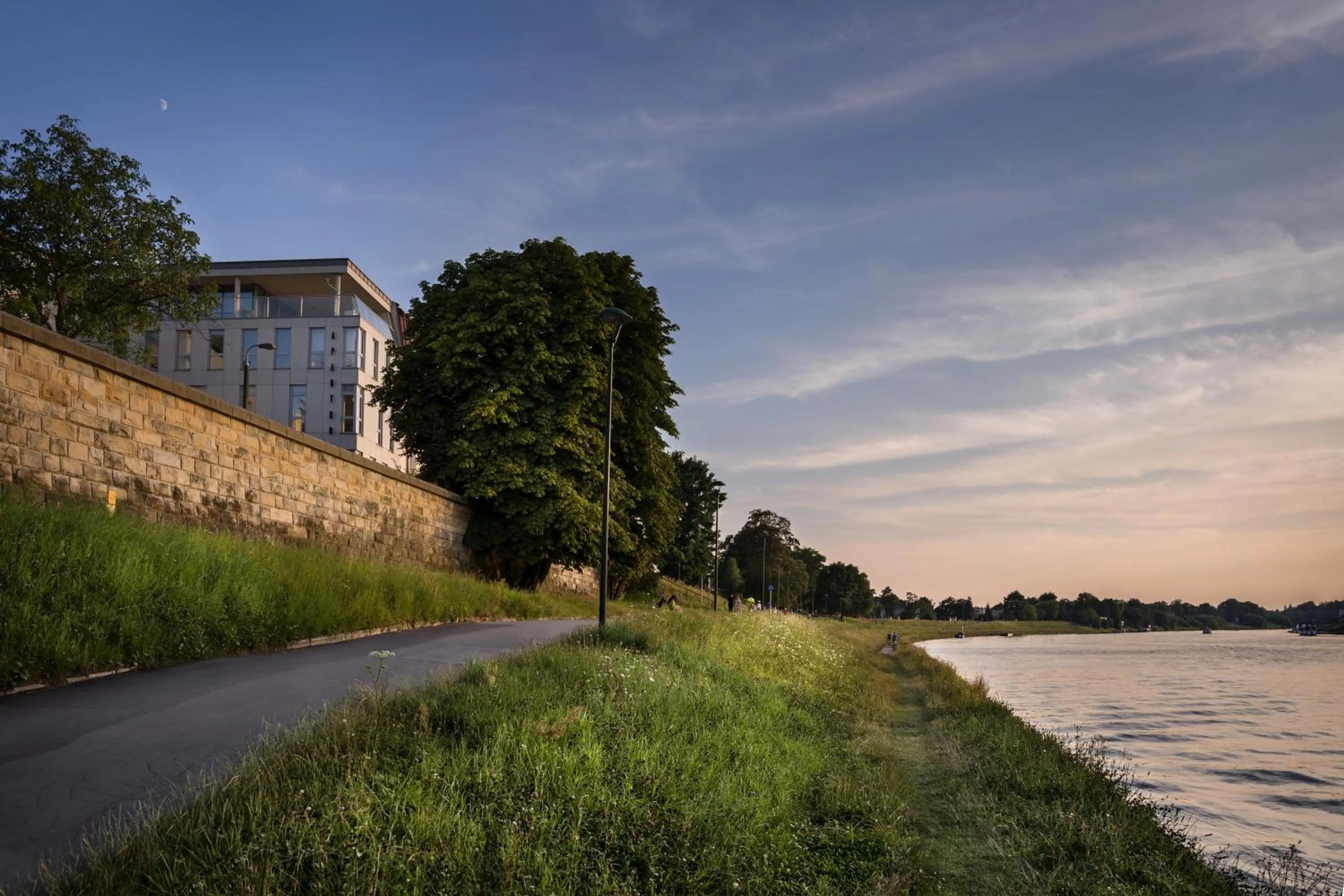 Property building in Riverside Aparthotel Cracow