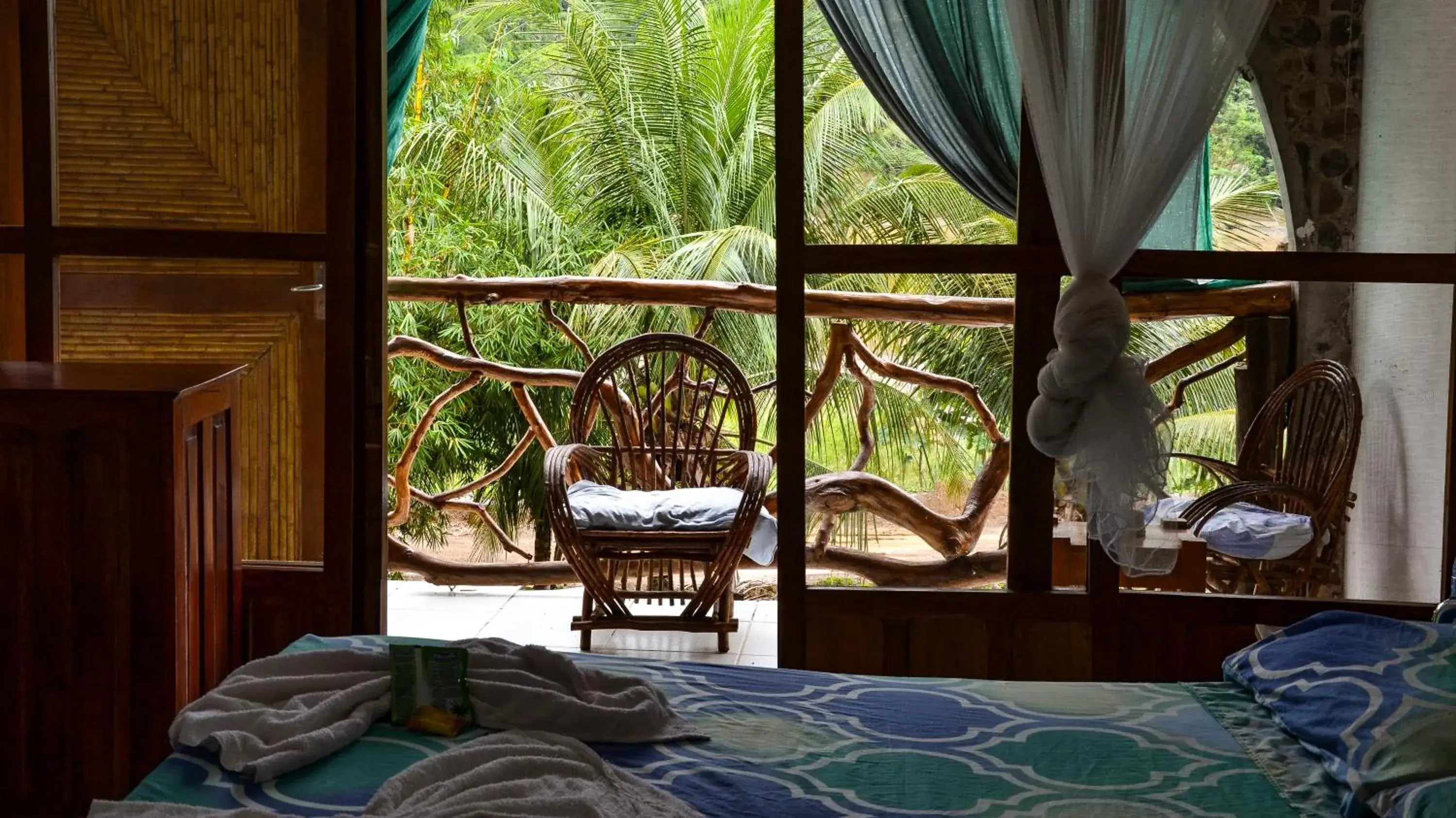 Family Room with Balcony in Lobo Hostel - Rurrenabaque Family Room with Balcony in Lobo Hostel - Rurrenabaque