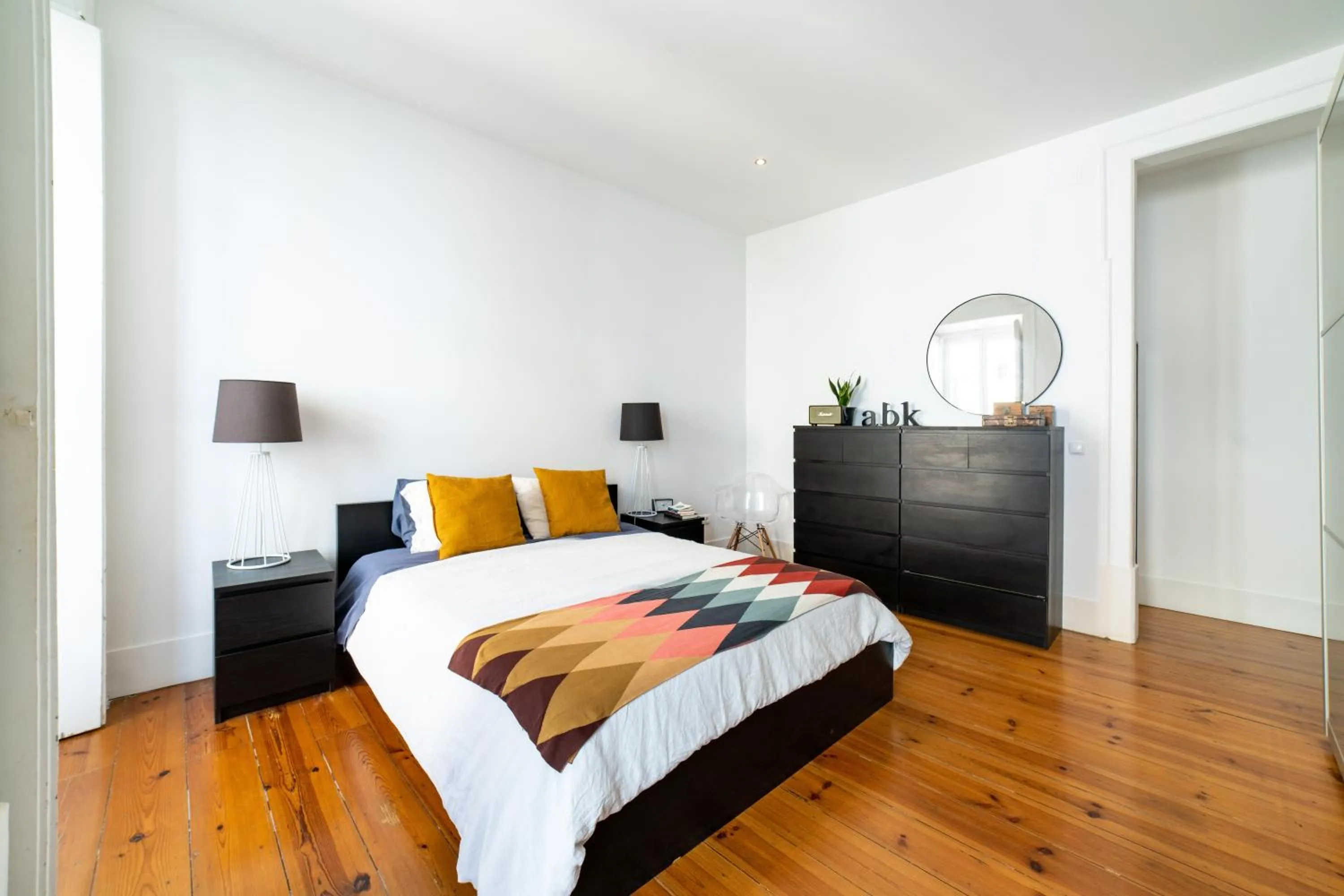 Bed in Santana Apartment