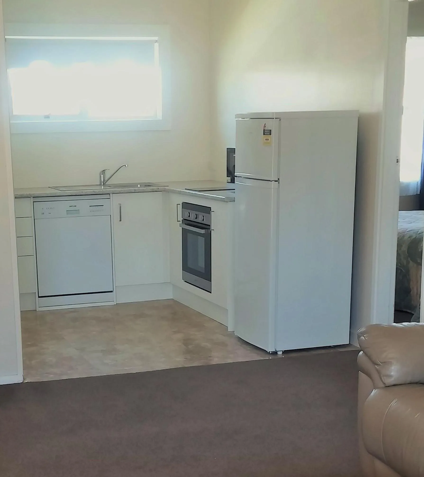 Kitchen or kitchenette in Mount Hutt Motels