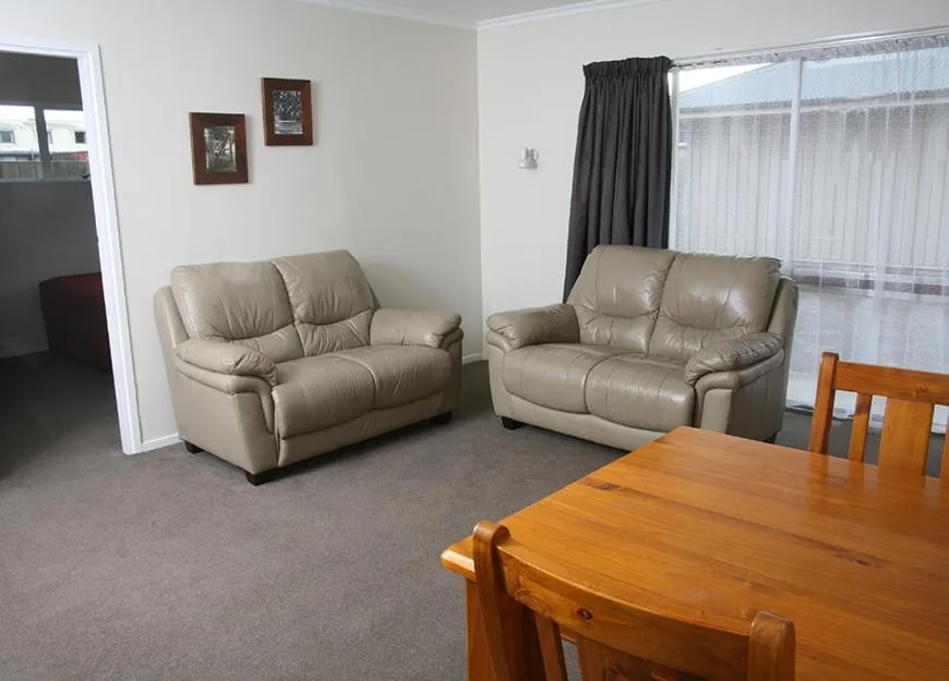 Living room in Mount Hutt Motels