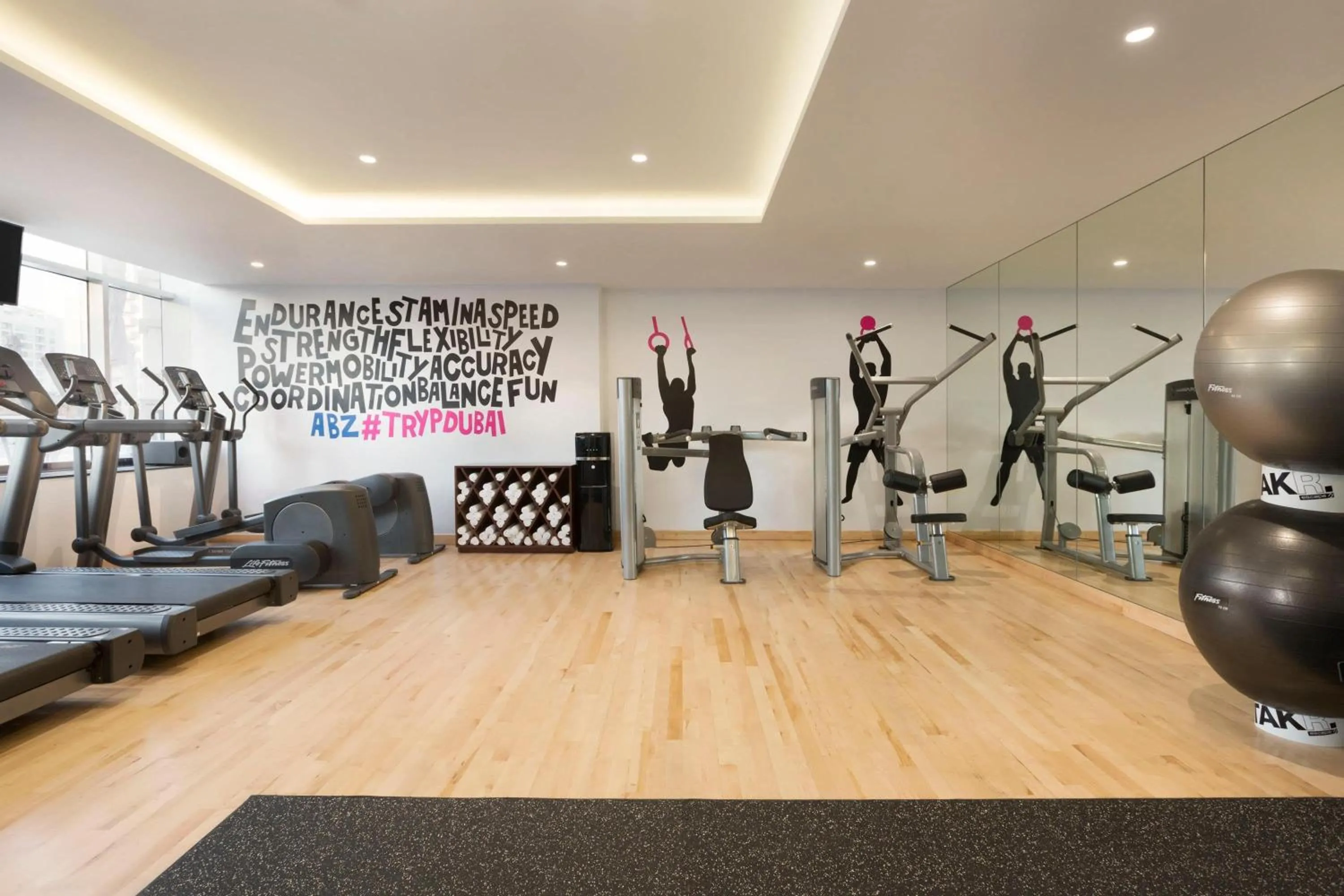 Fitness centre/facilities in TRYP by Wyndham Dubai
