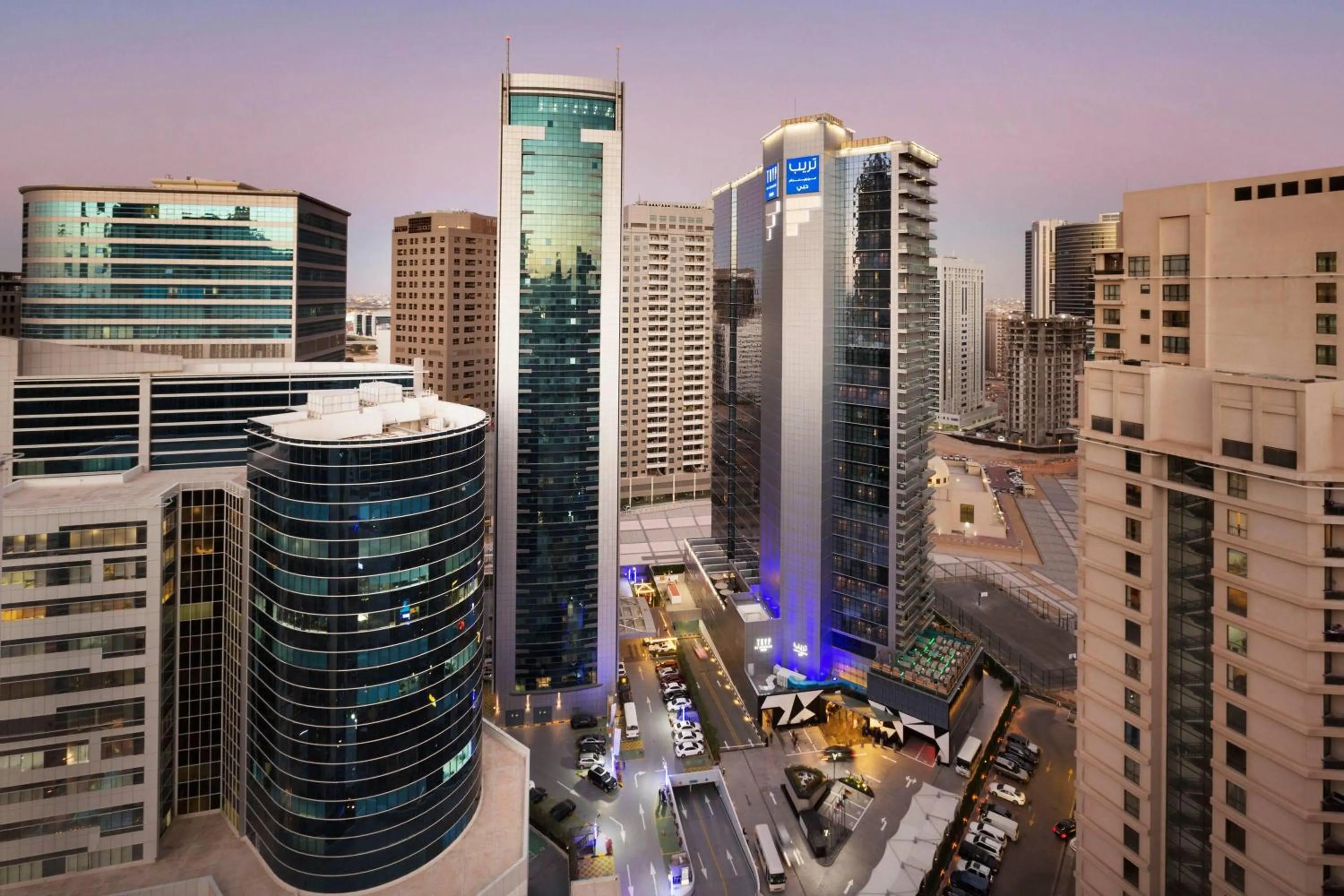 Property building in TRYP by Wyndham Dubai