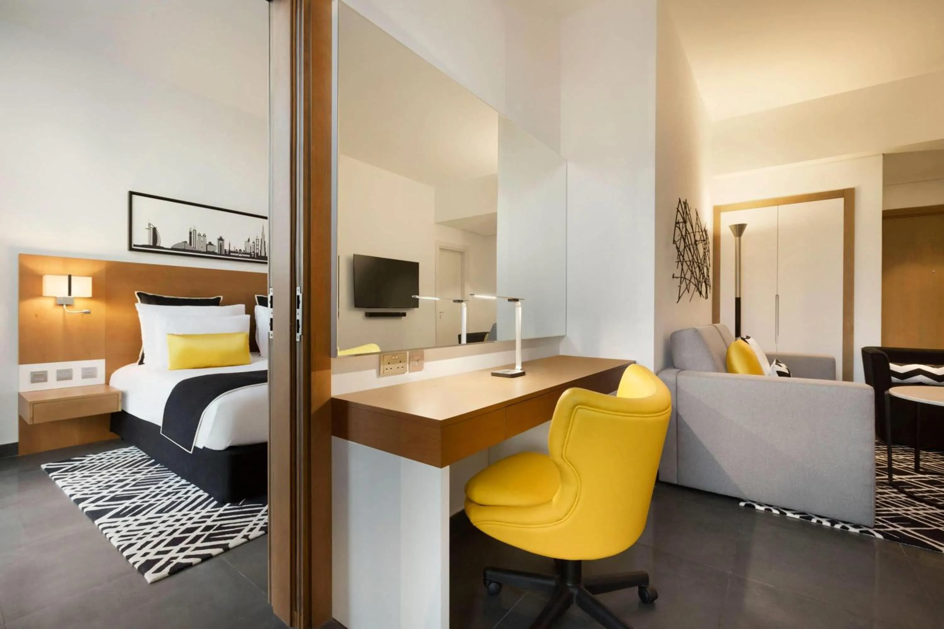 Photo of the whole room, Bed in TRYP by Wyndham Dubai