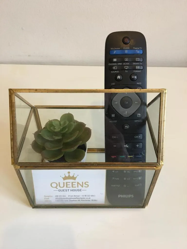 Decorative detail in Queens Guesthouse Manchester