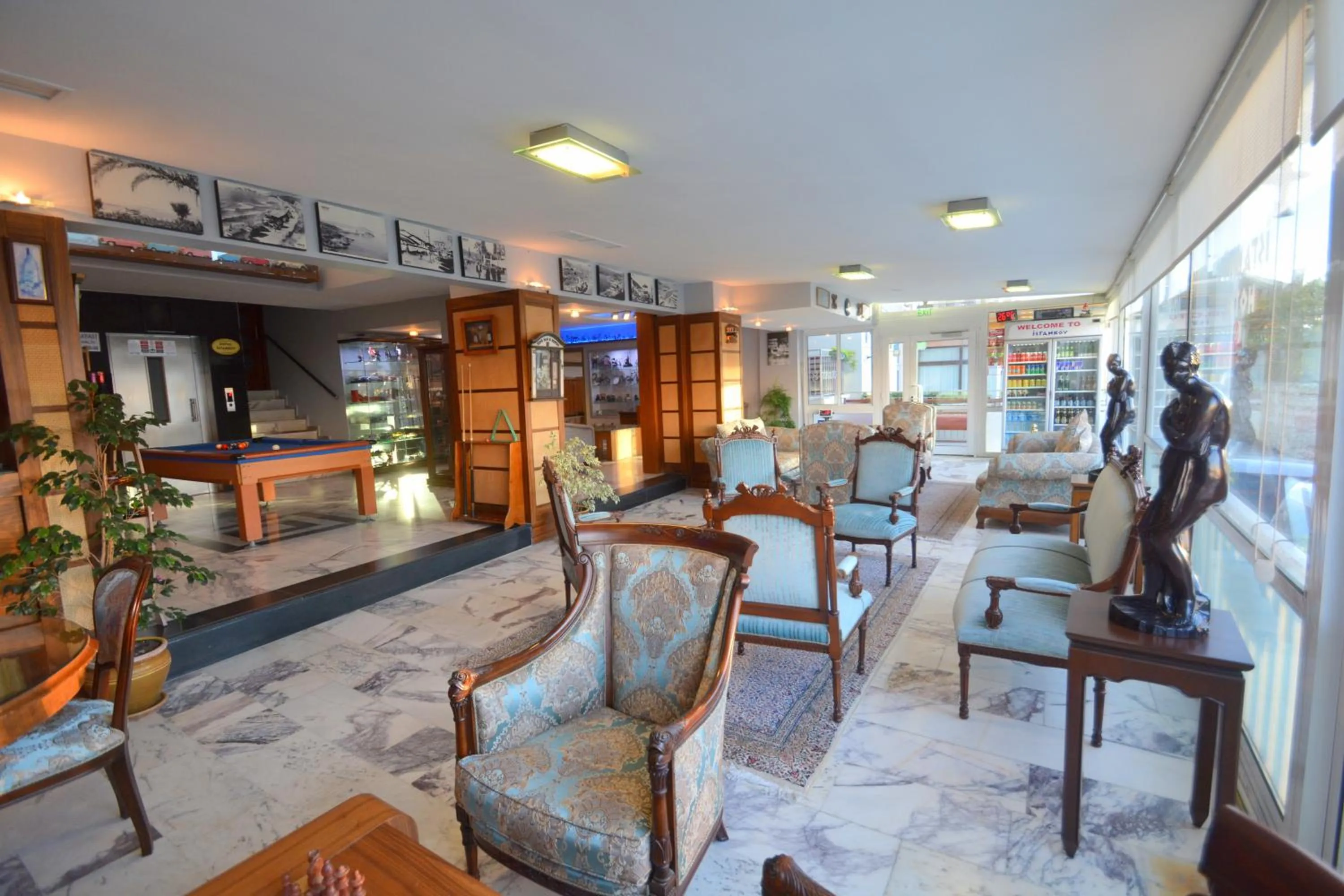Lobby or reception in Istankoy Hotel