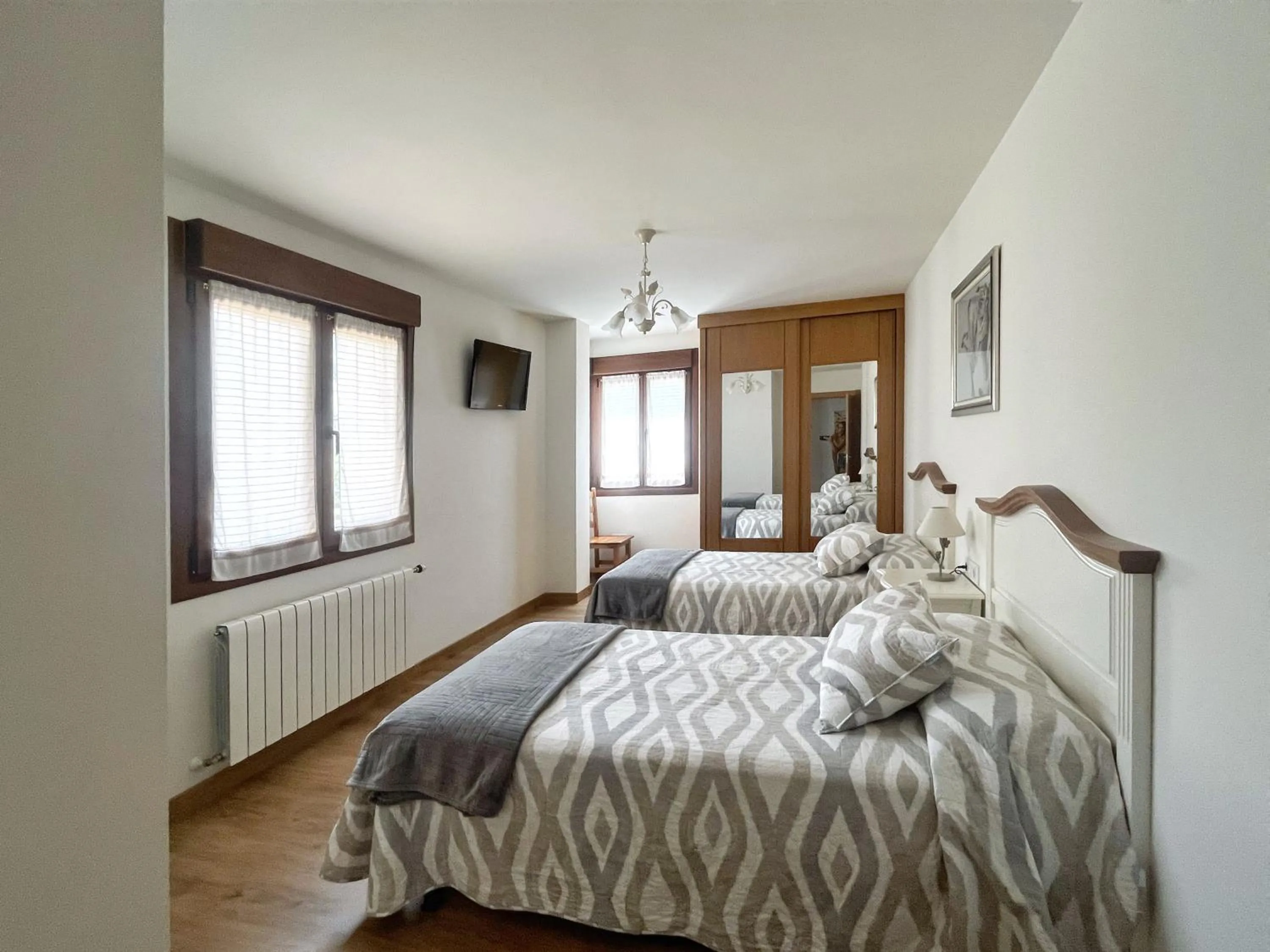 Bed in Apartamentos Valbuena