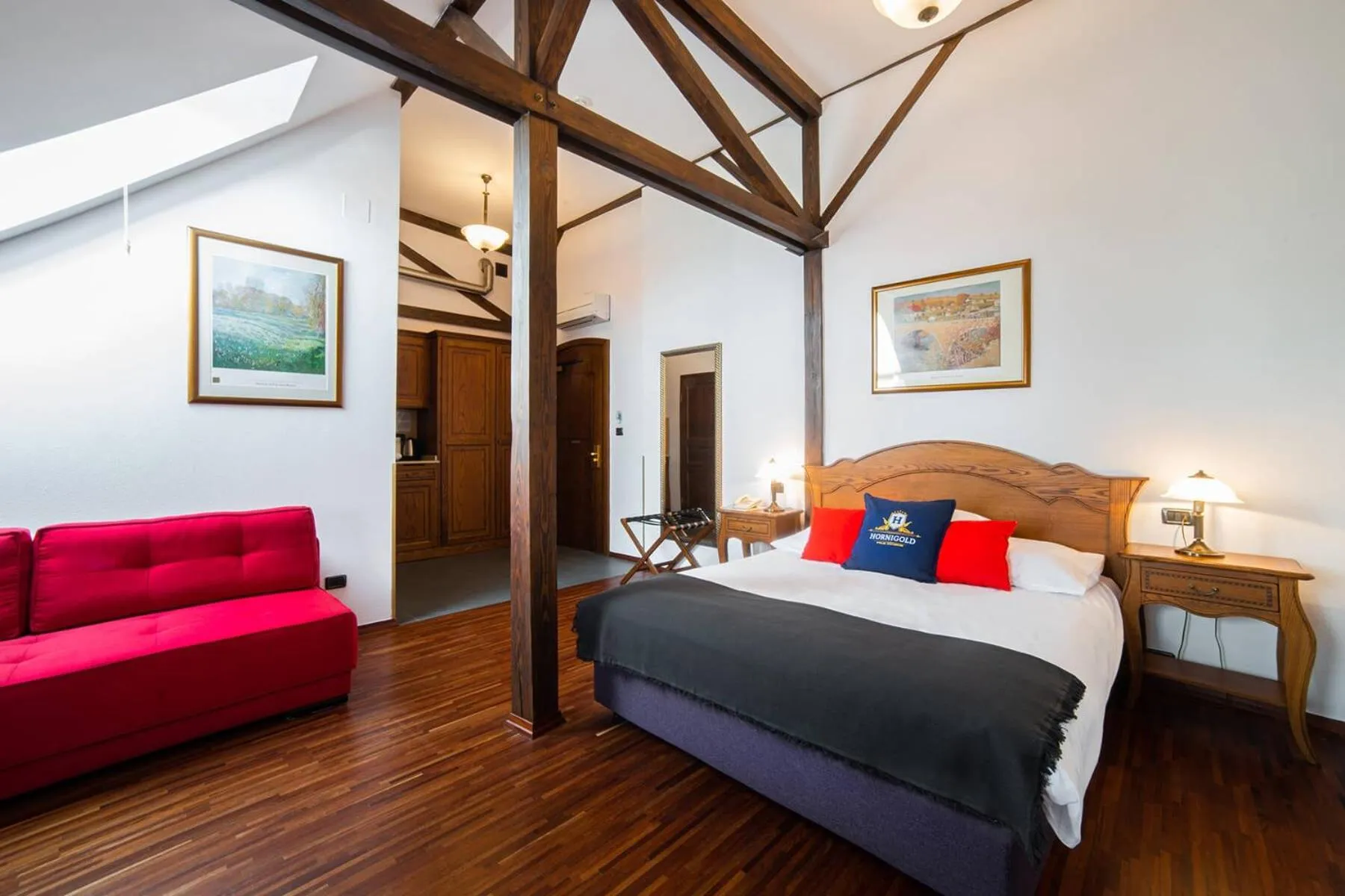 Photo of the whole room, Bed in Aparthotel Hornigold "W Zielonej Kamienicy"