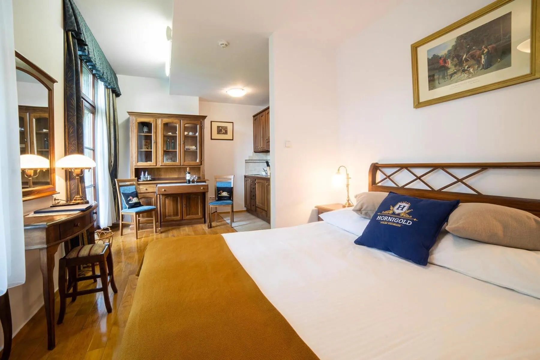 Bedroom, Bed in Aparthotel Hornigold "W Zielonej Kamienicy"