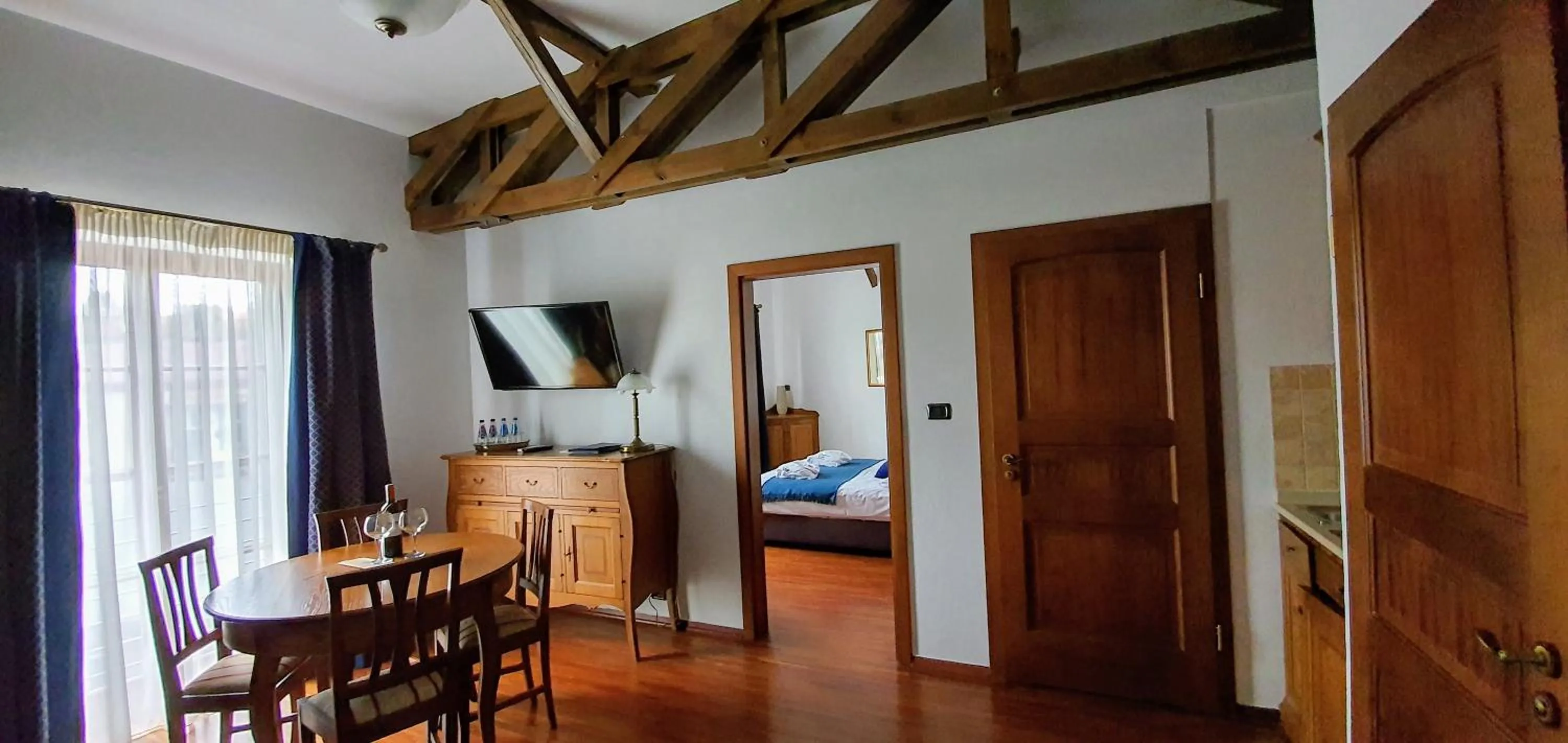 TV and multimedia, Bed in Aparthotel Hornigold "W Zielonej Kamienicy"