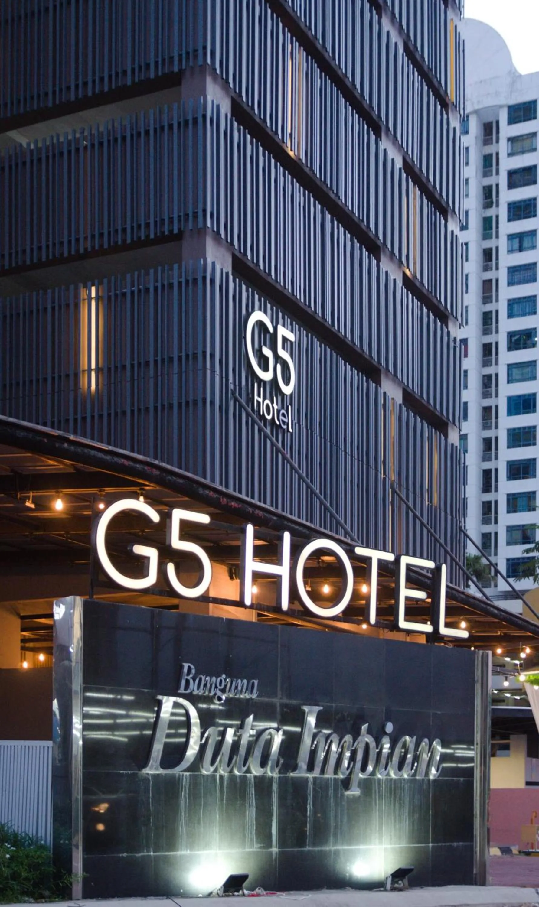Facade/entrance in G5 HOTEL AND SERVICED APARTMENT