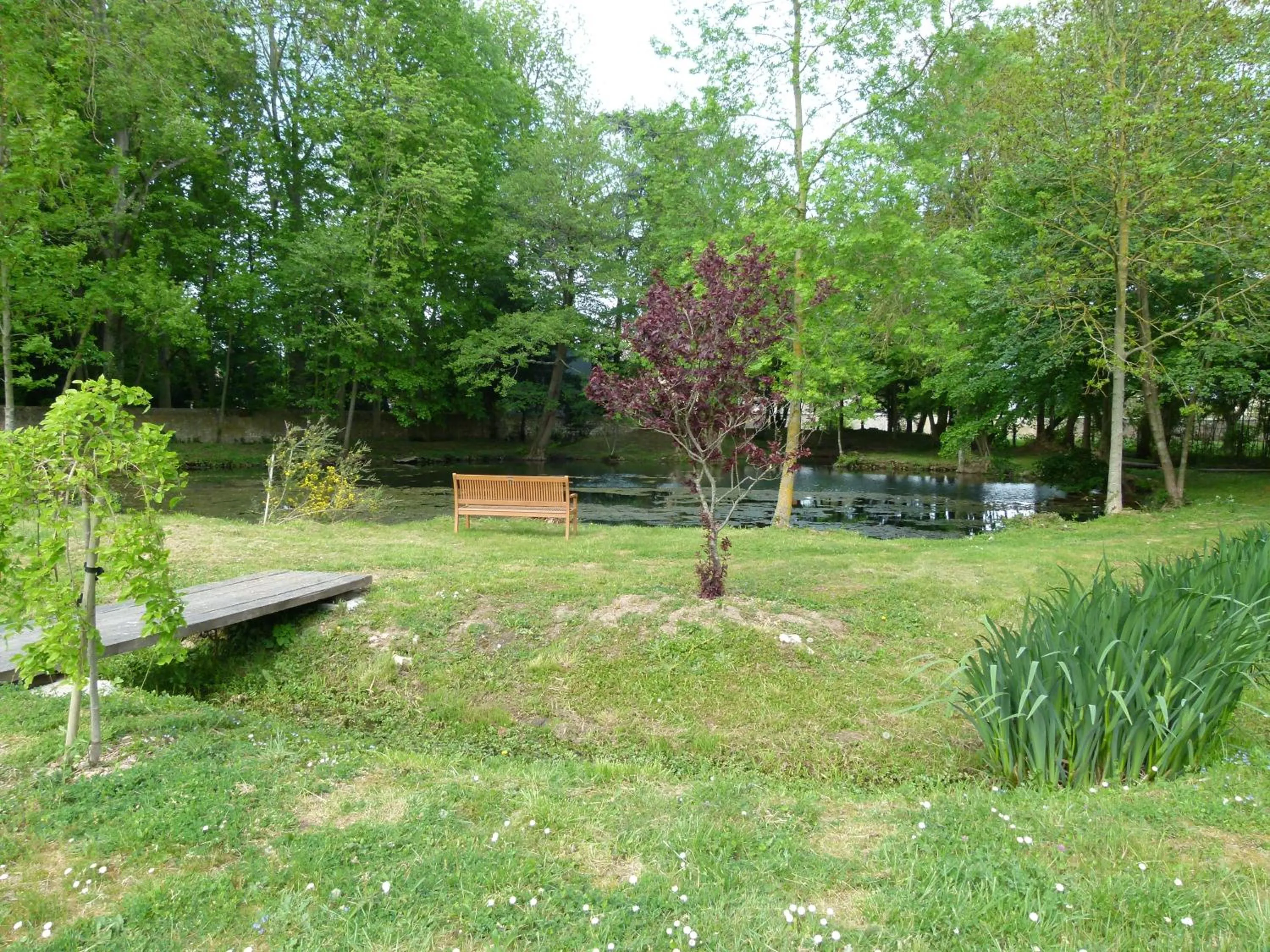 Garden in Le Grand Saint-Marc