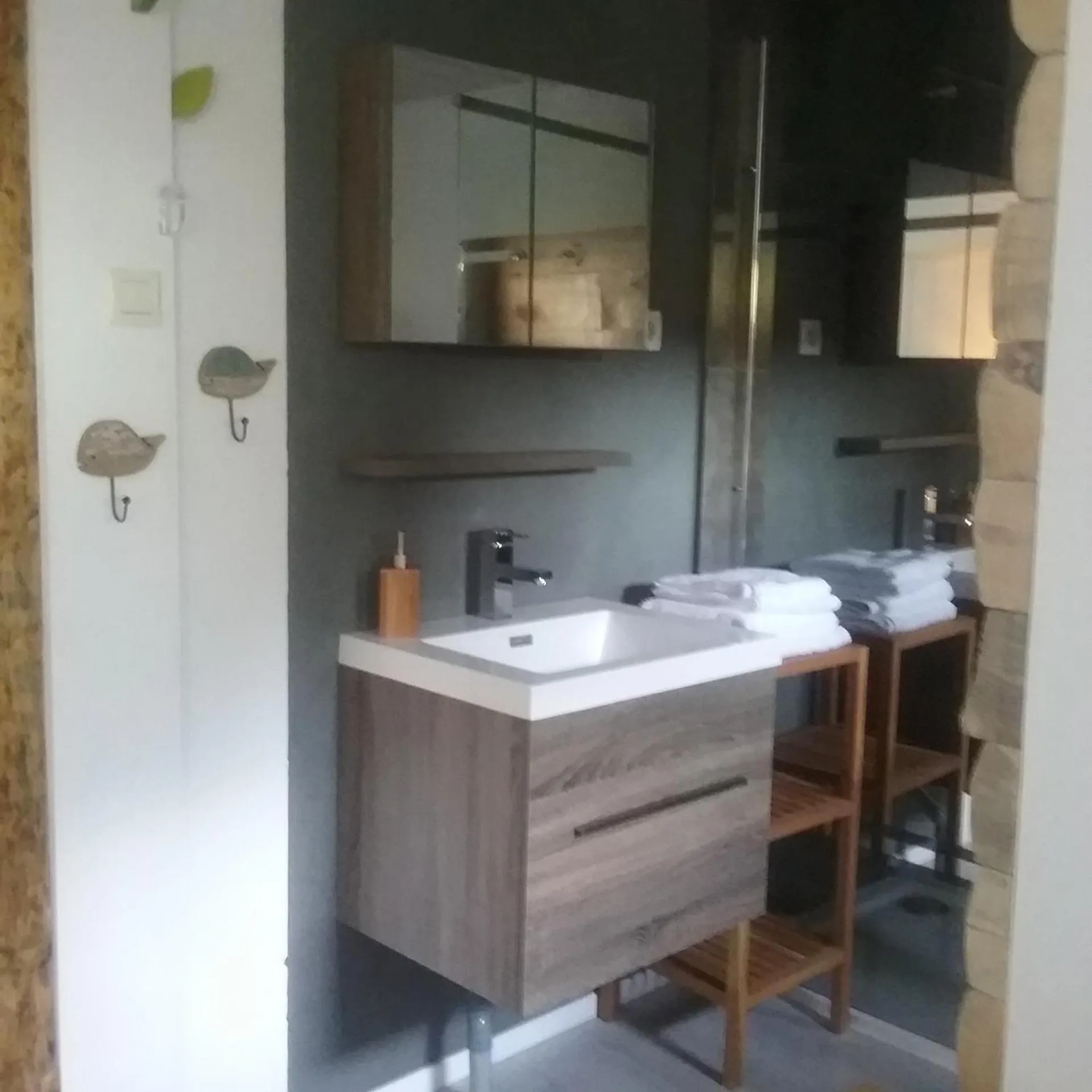 Bathroom in B&B Le verger