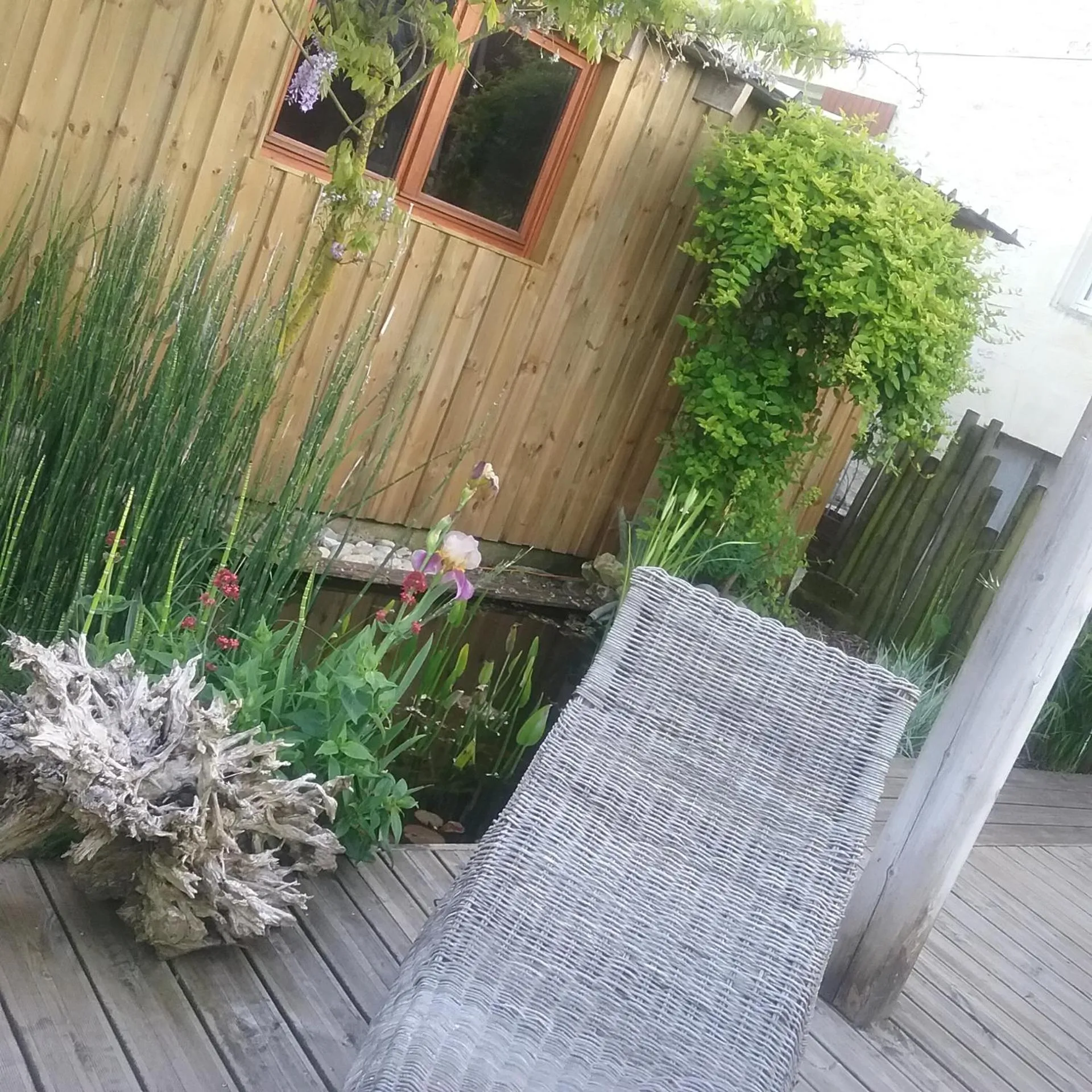 Patio in B&B Le verger