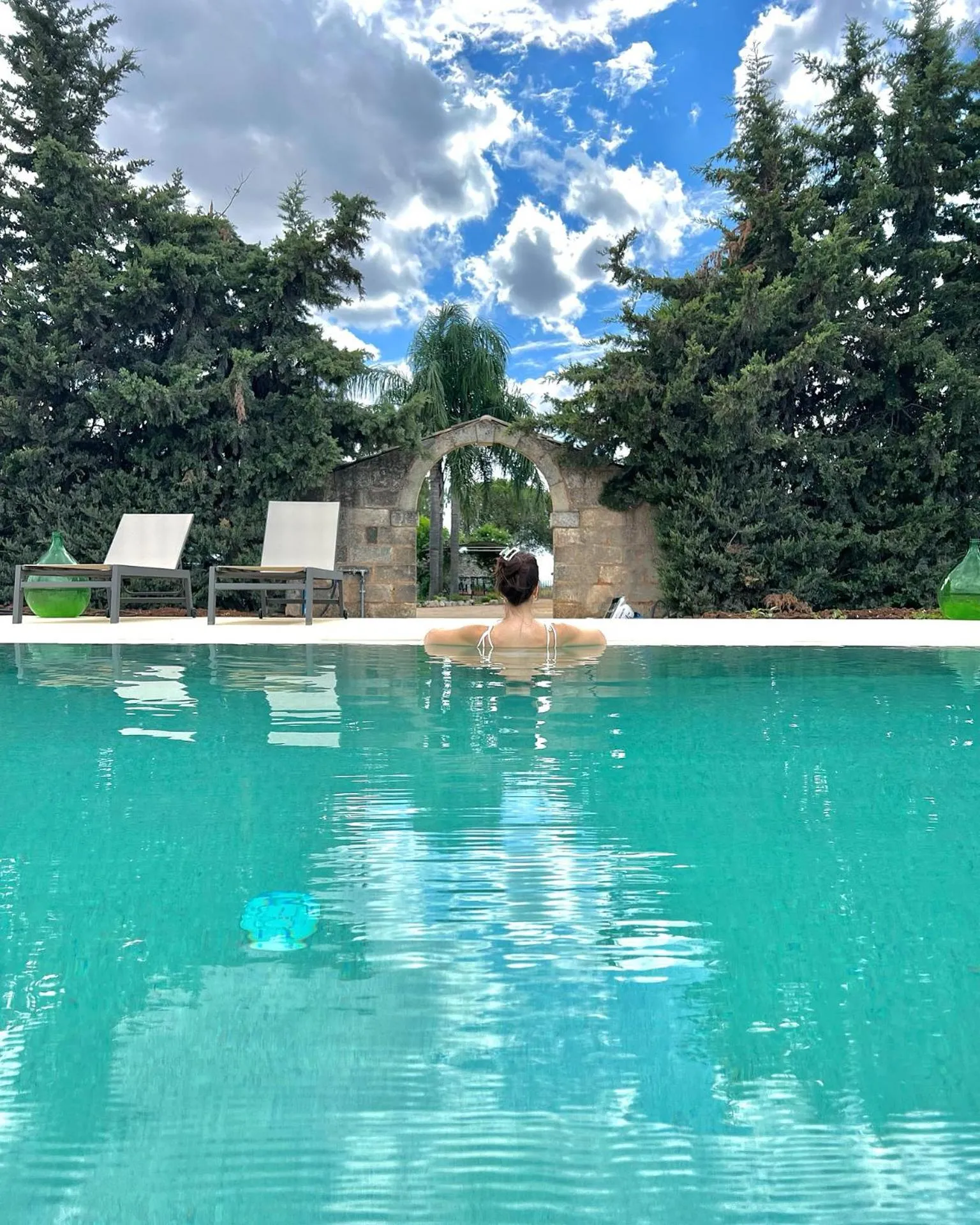 Garden in Masseria Casina Montana
