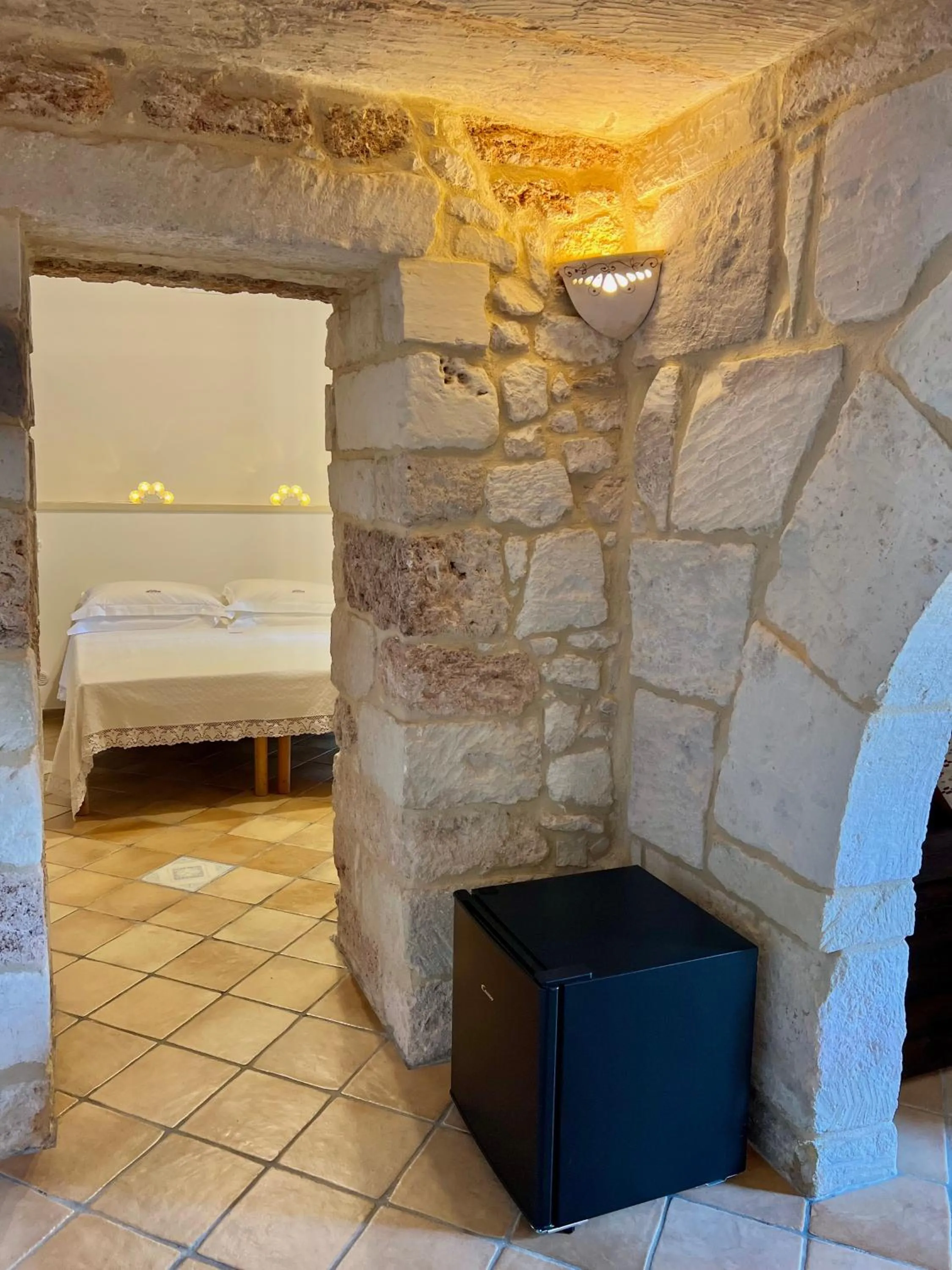 Bed in Masseria Casina Montana
