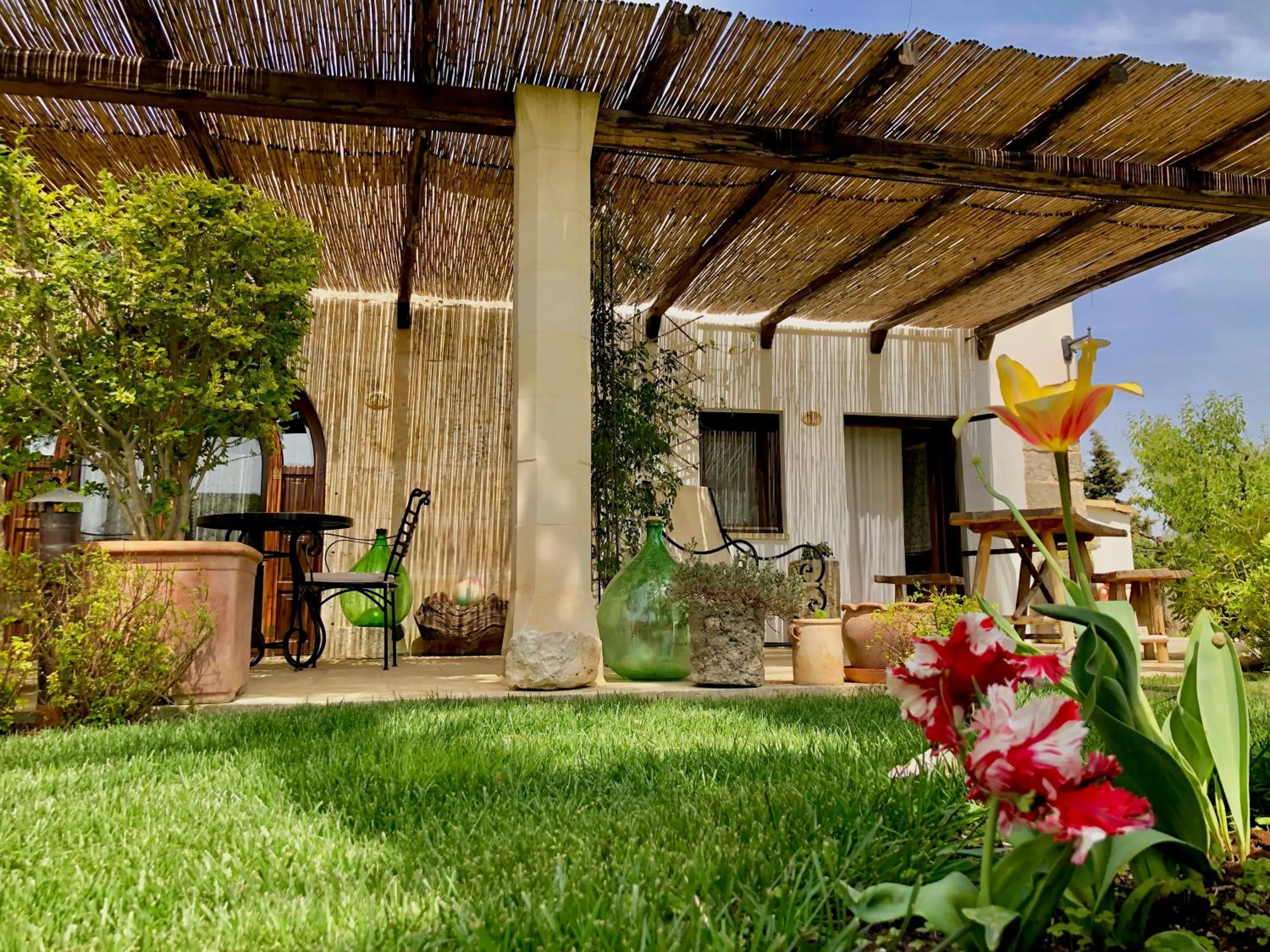 Patio in Masseria Casina Montana