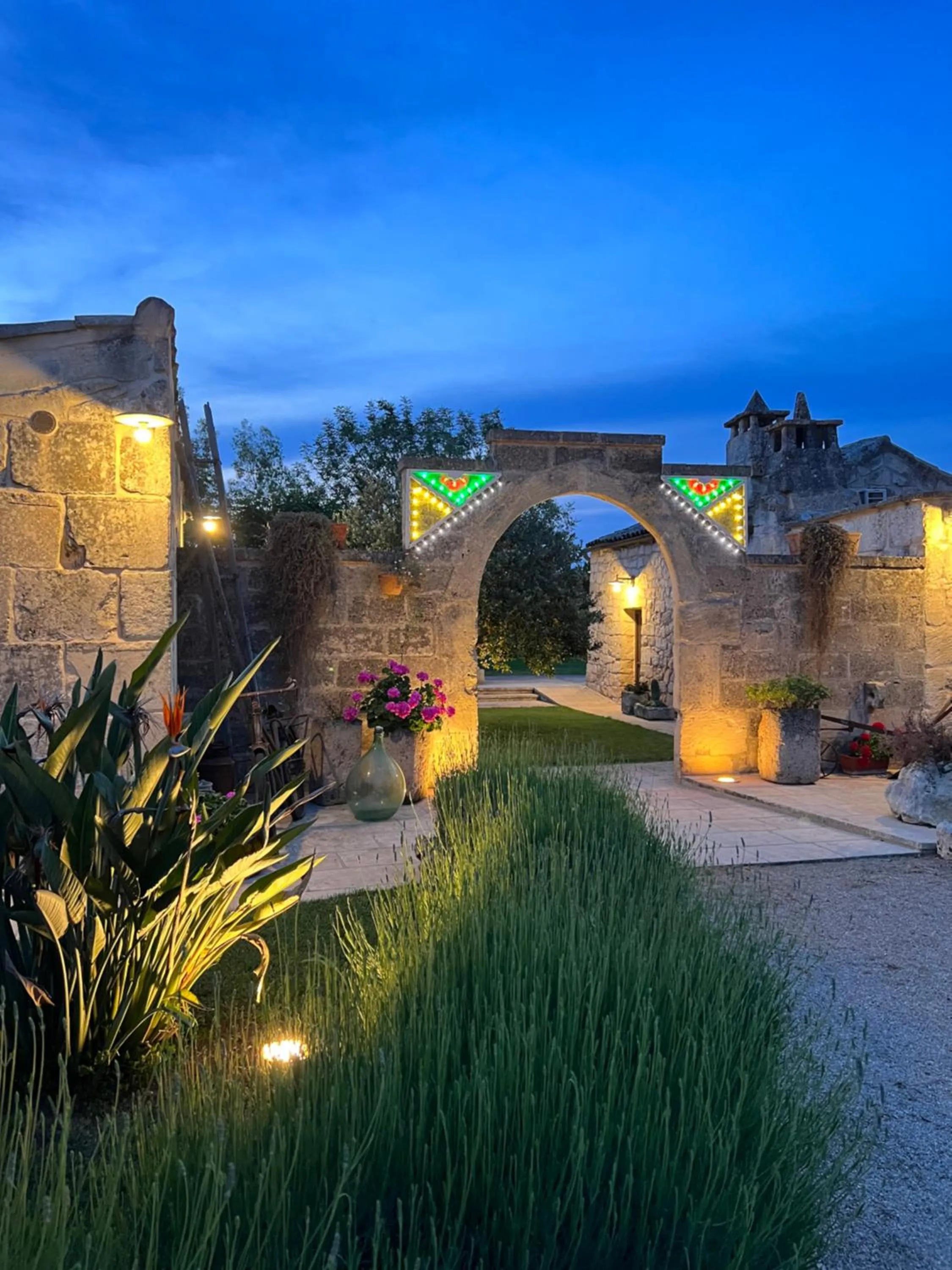 Garden in Masseria Casina Montana