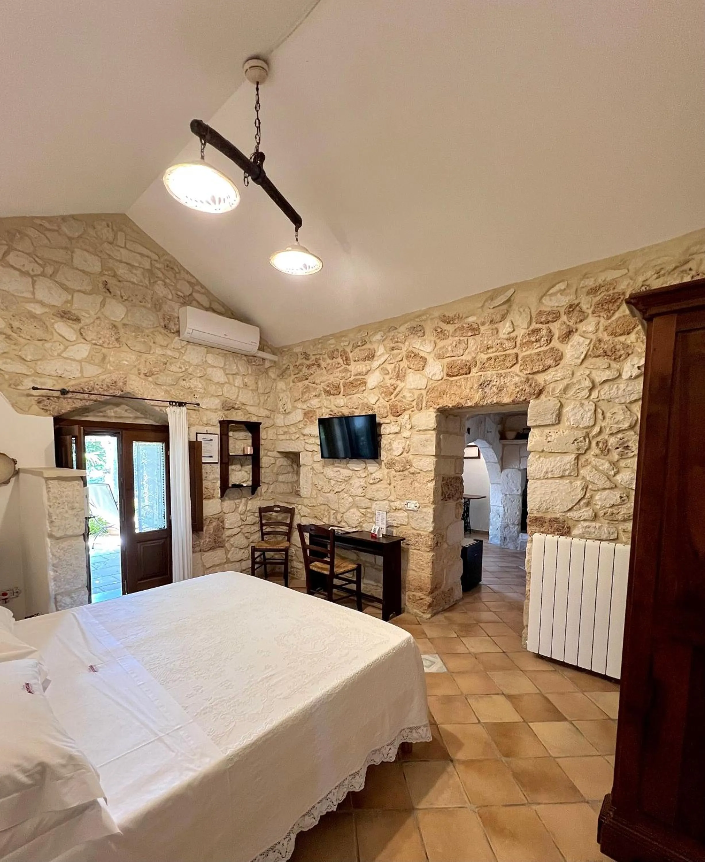 Bed in Masseria Casina Montana