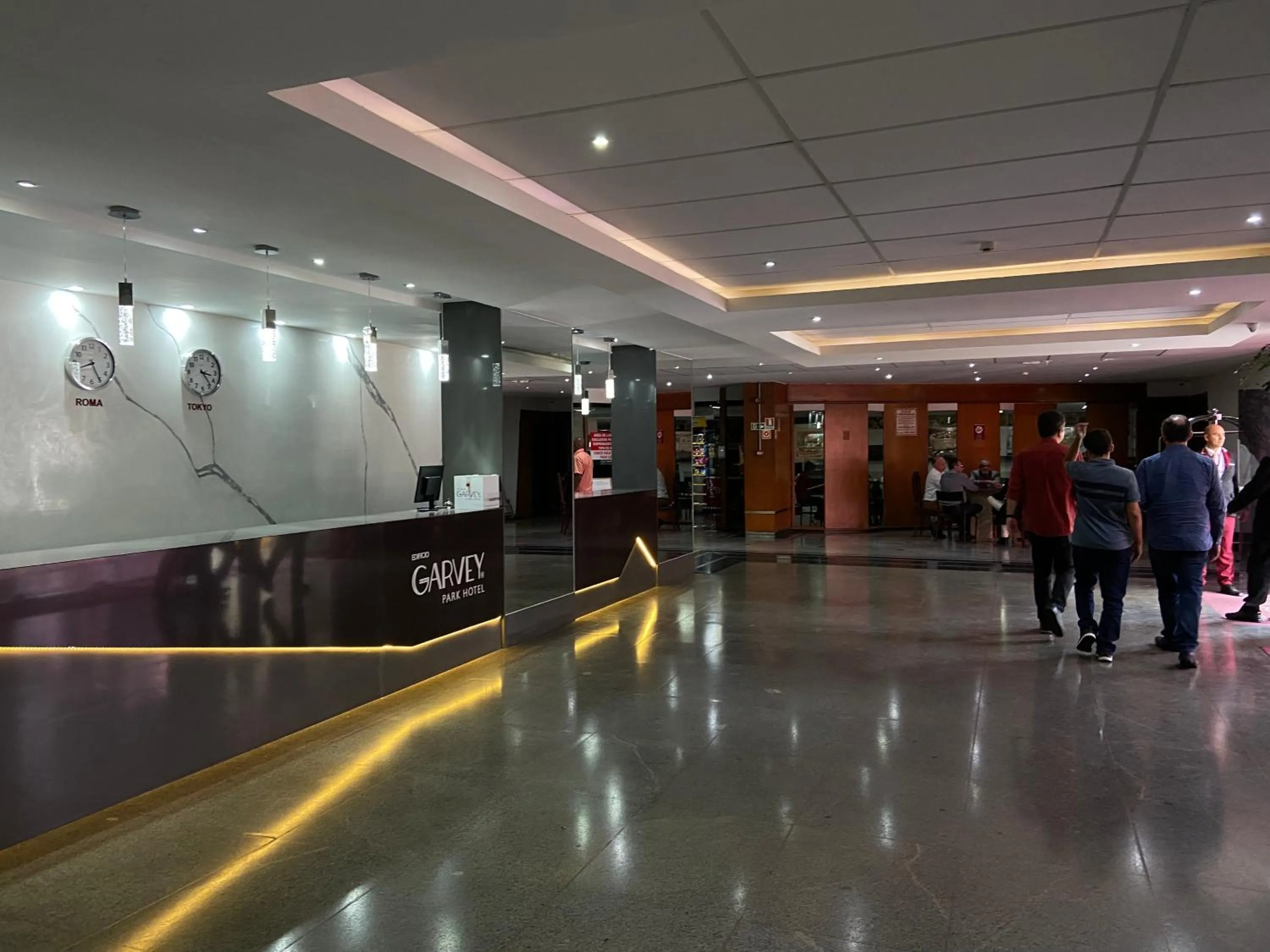 Lobby or reception in Apart Hotel Garvey - Ciany Monteiro