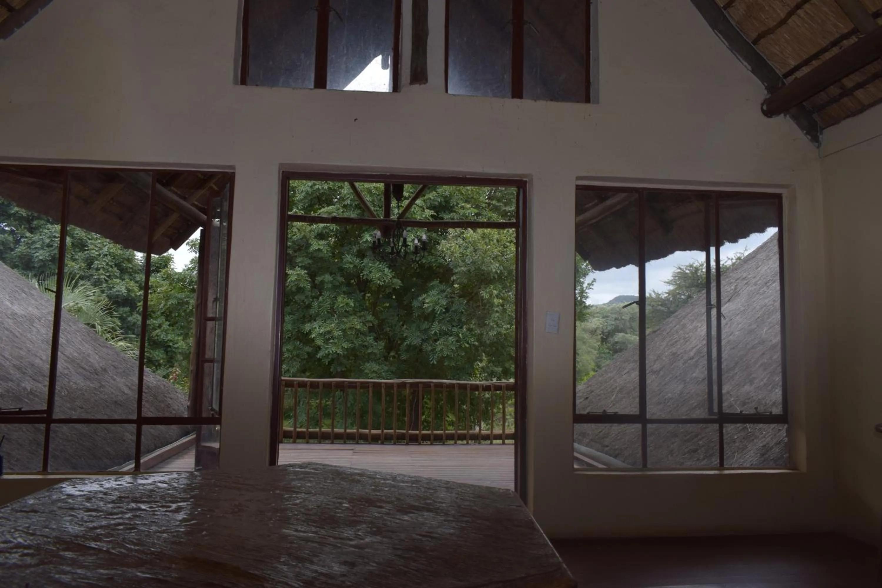 Balcony/Terrace, Bed in Copacopa Lodge and Conference Centre